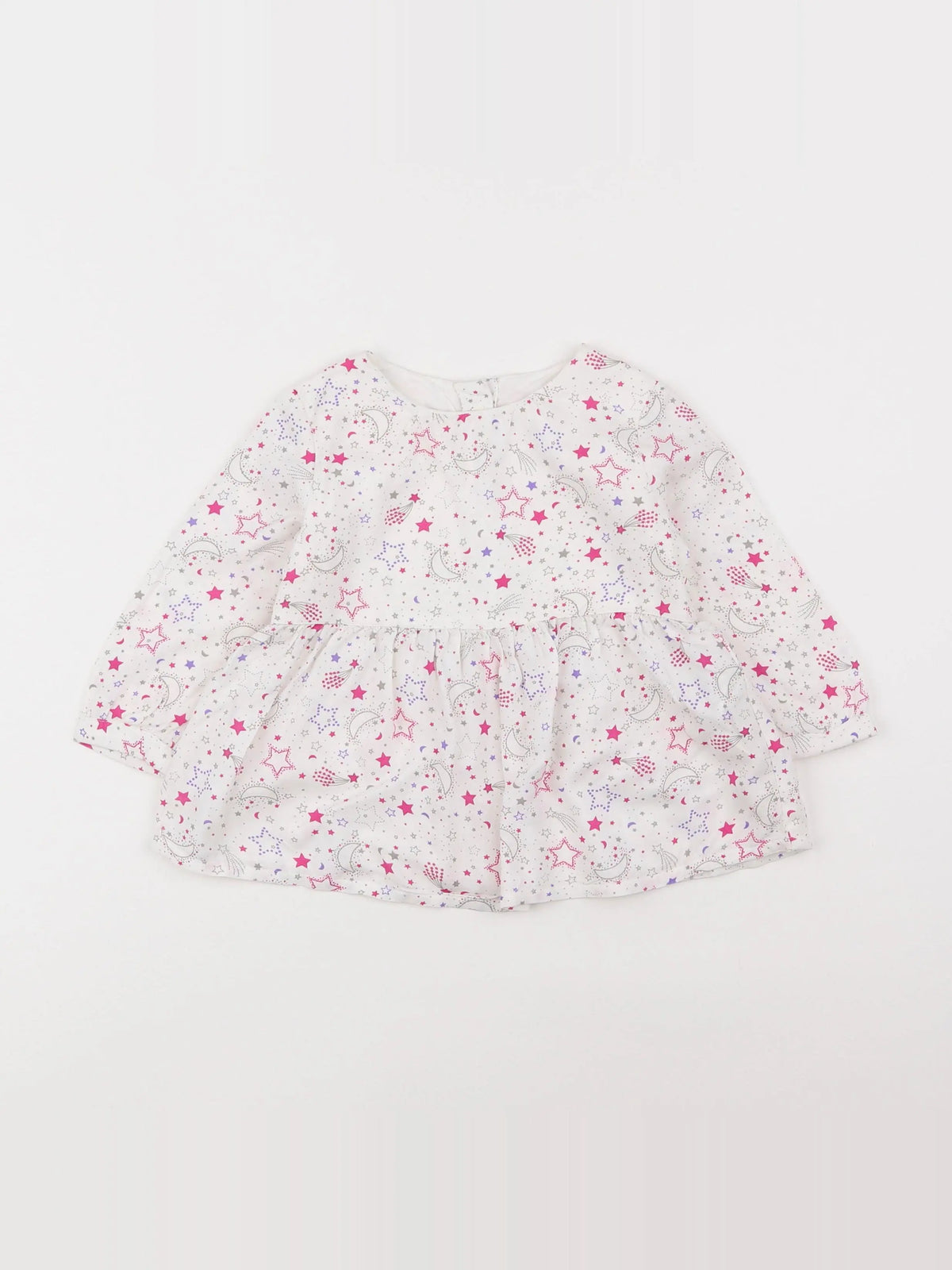 Benetton - blouse multicolore - 9/12 mois