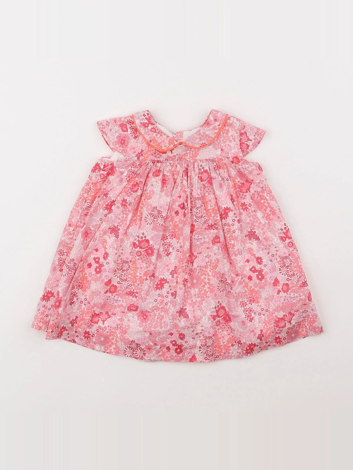 Jacadi - robe liberty rose - 6 mois