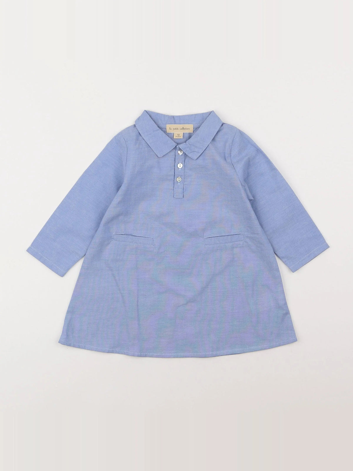 La Petite Collection - robe bleu - 12 mois