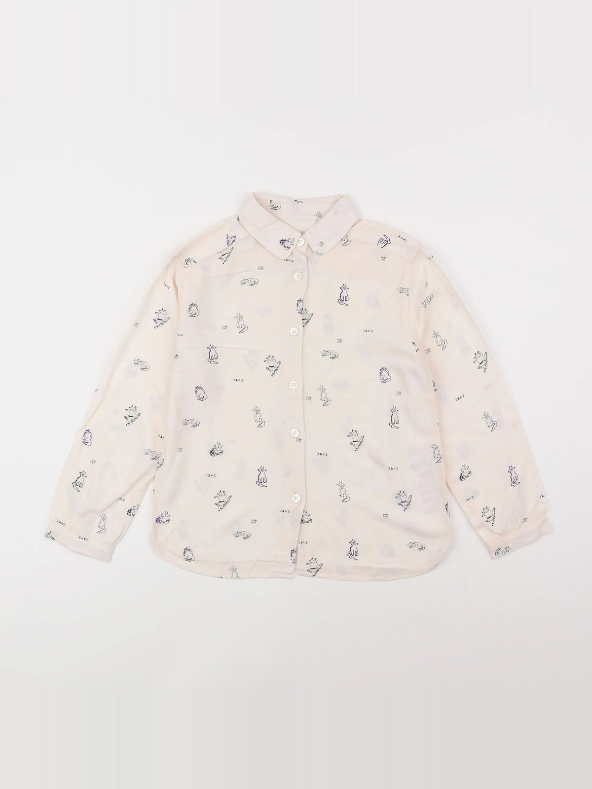 Bellerose - chemise blanc - 8 ans