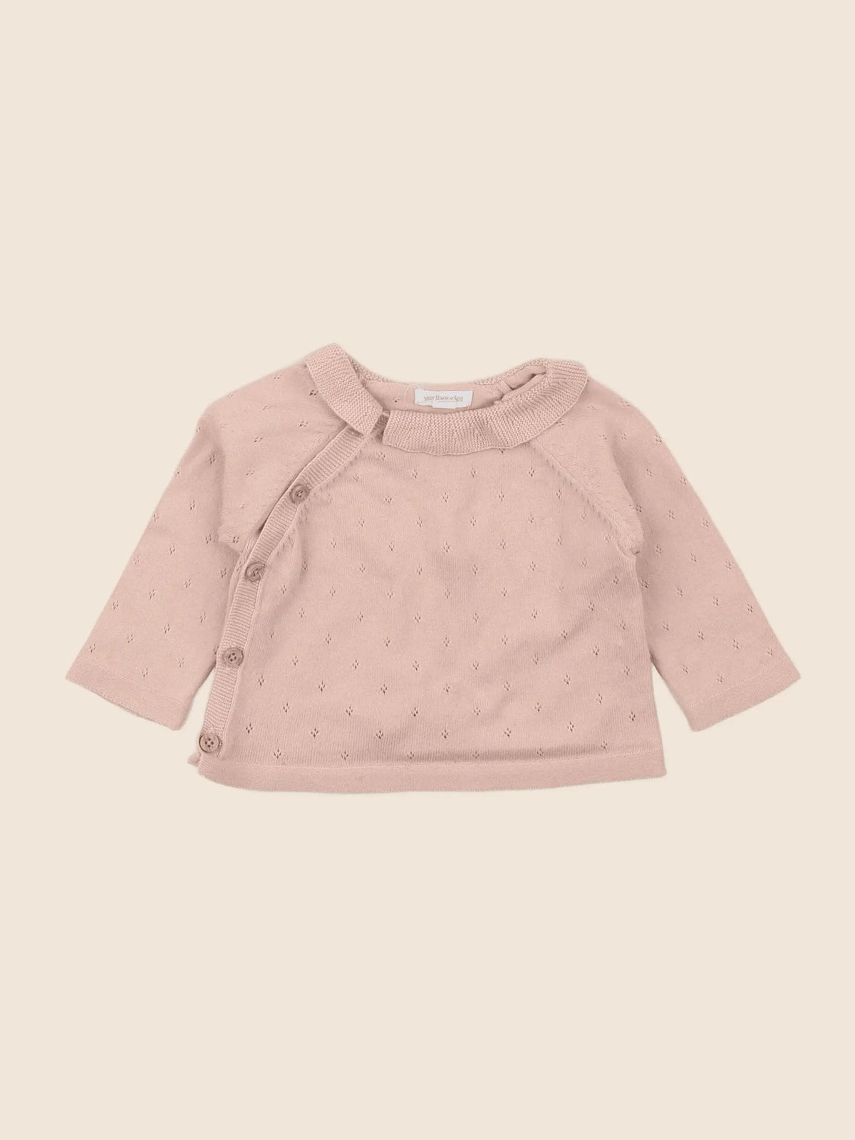 Vertbaudet - pull rose - 3 mois