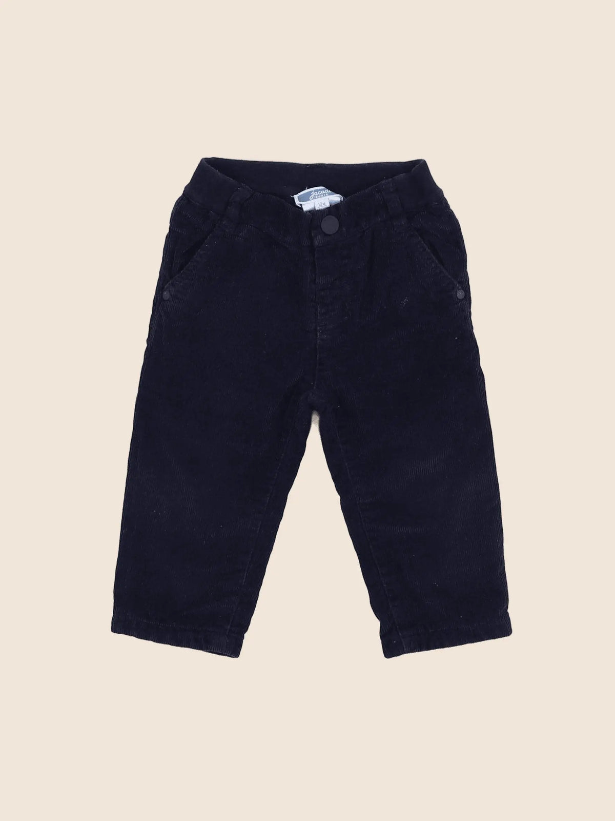 Jacadi - pantalon bleu - 12 mois
