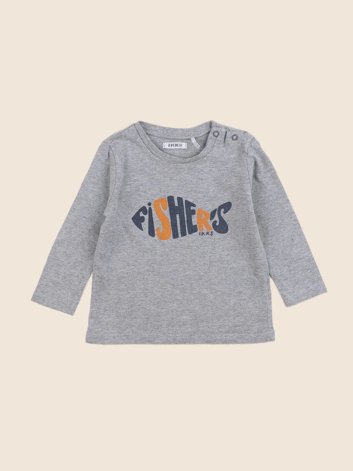 IKKS - tee-shirt gris - 12 mois