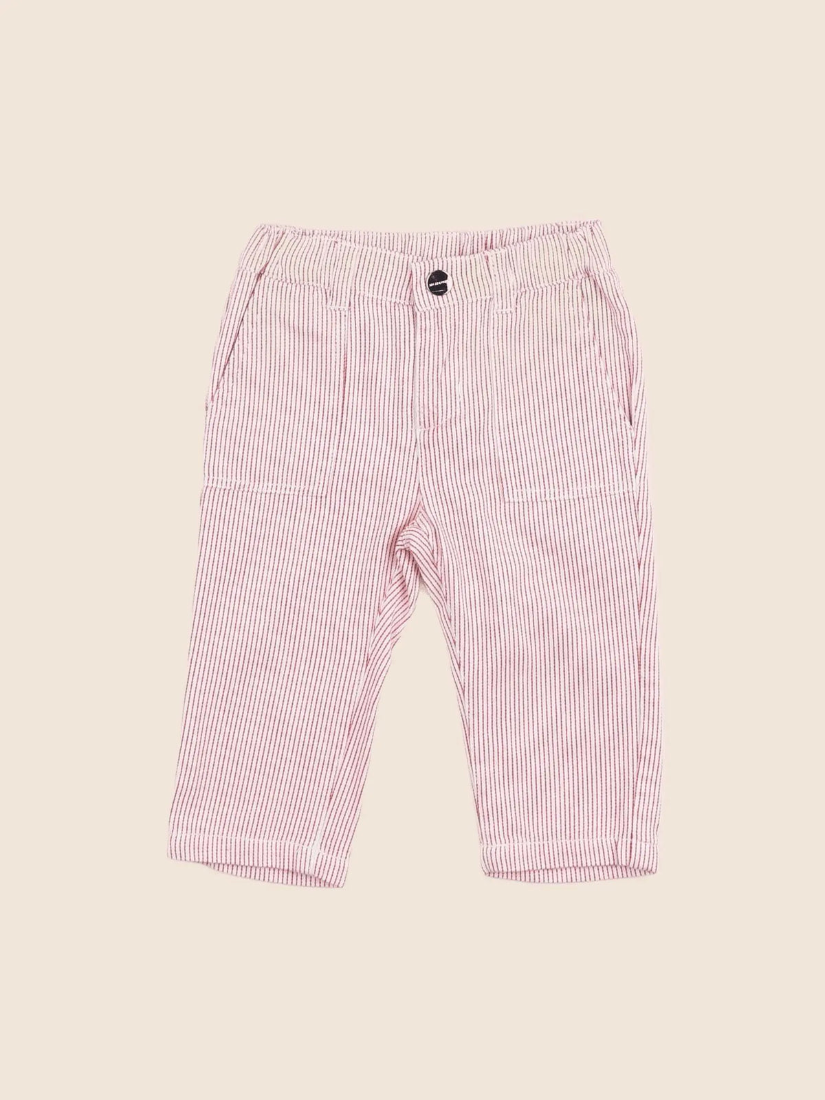 Jacadi - pantalon rouge - 12 mois