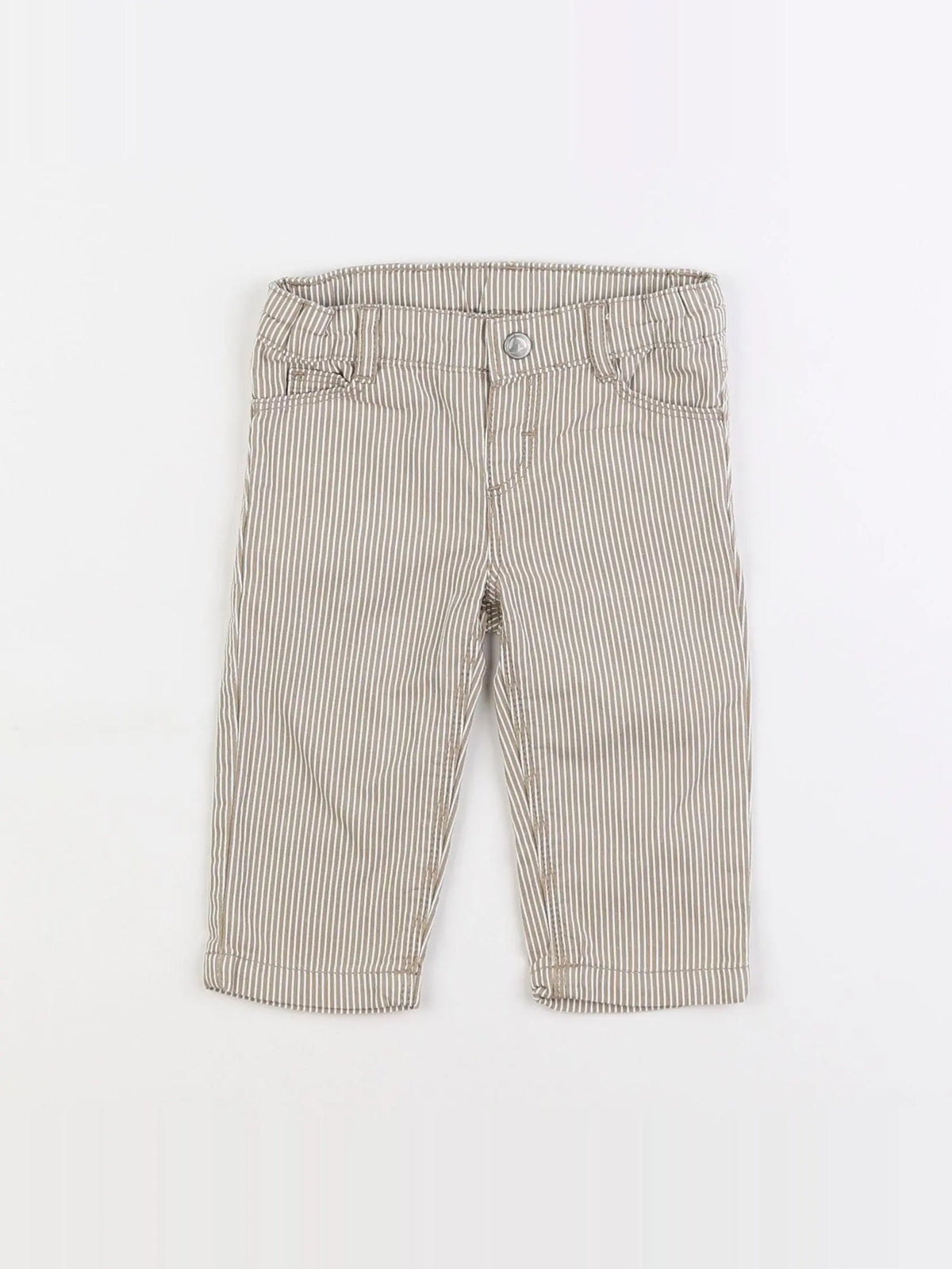 Petit Bateau - pantalon marron - 6 mois