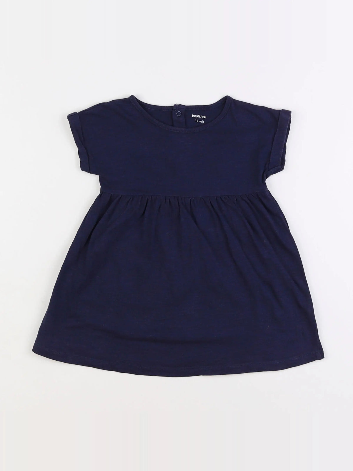 Boutchou - robe bleu - 12 mois