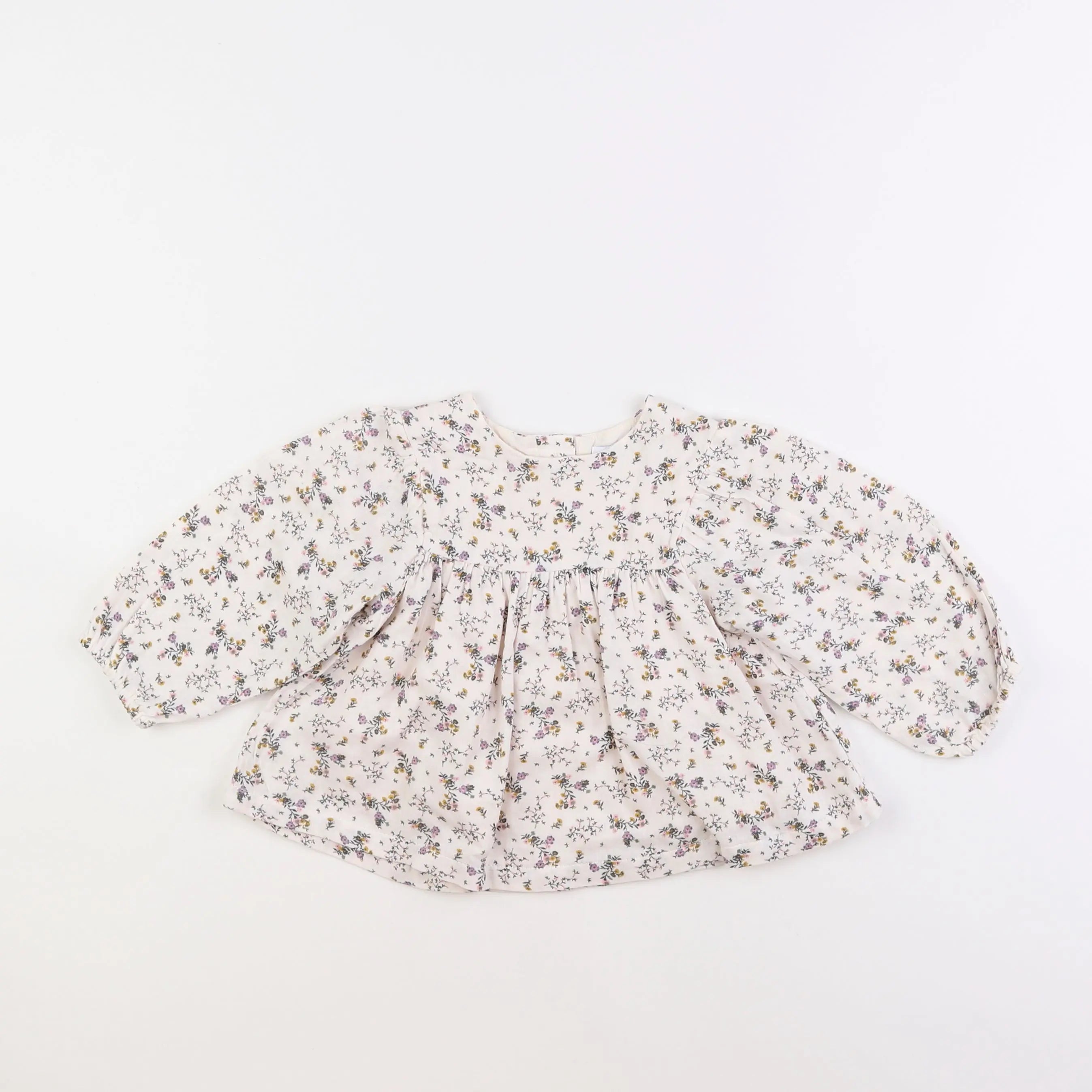 Vertbaudet - blouse beige - 18 mois