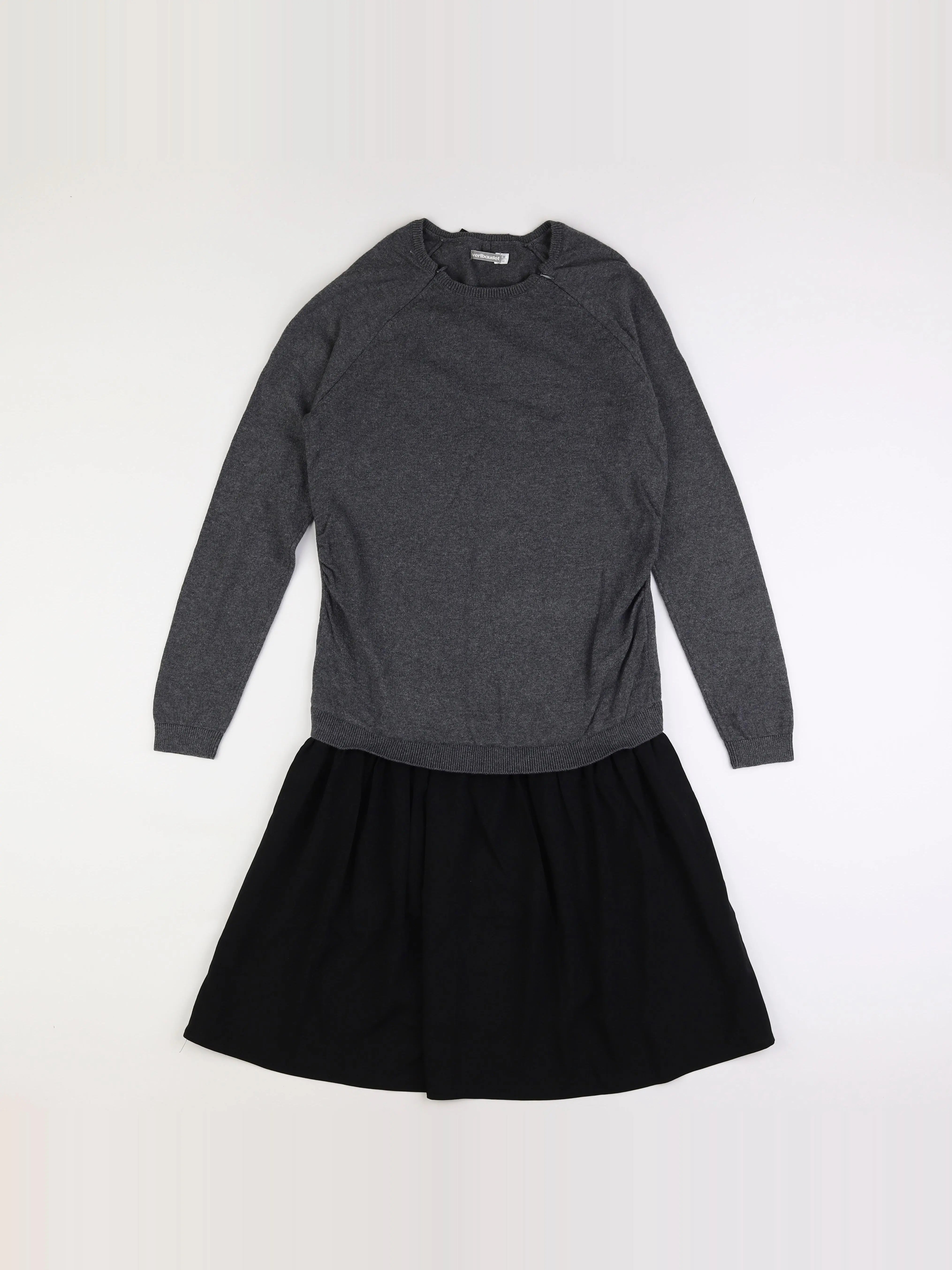 Vertbaudet - robe grossesse noir, gris - 38 à 40