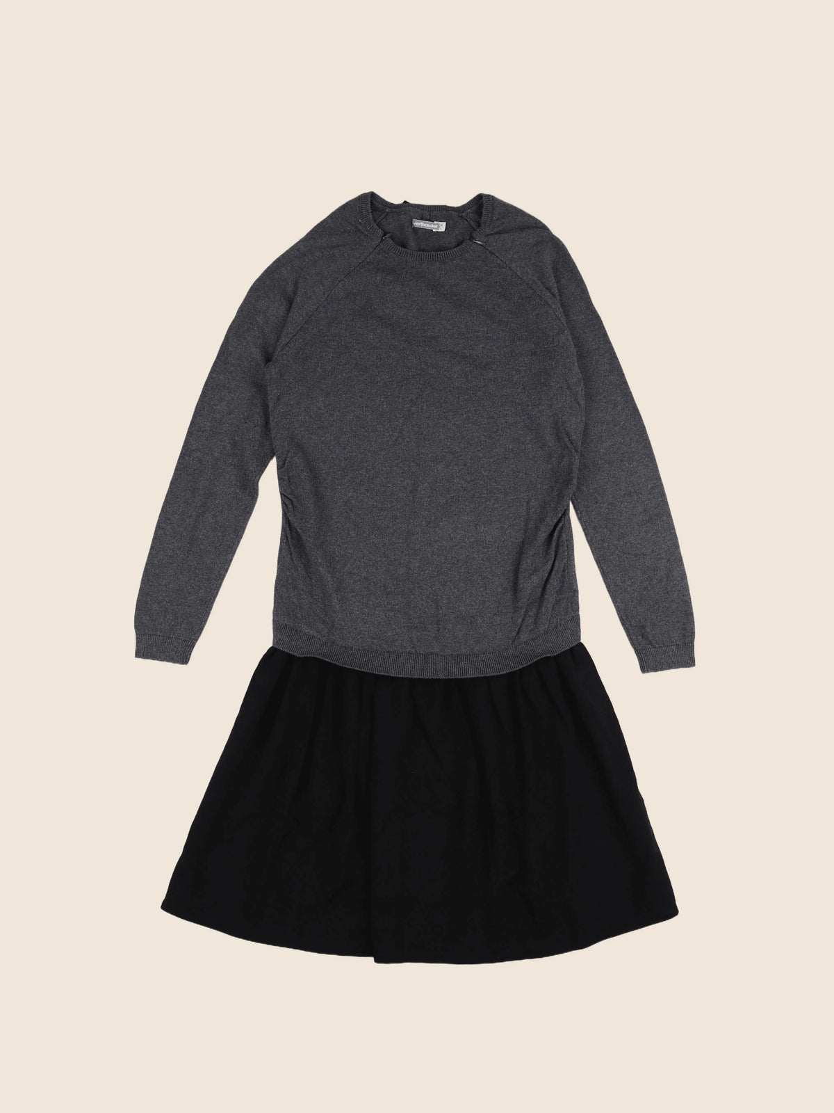 Vertbaudet - robe grossesse noir, gris - 38 à 40