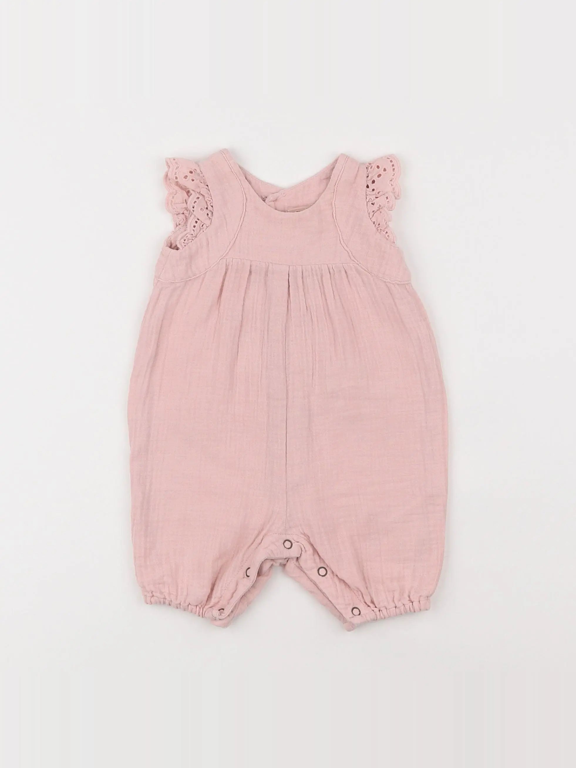 Bonton - combinaison rose - 3 mois