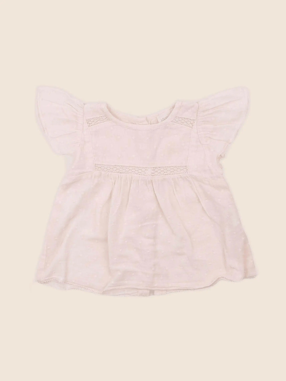 Louis Louise - blouse rose - 6 mois