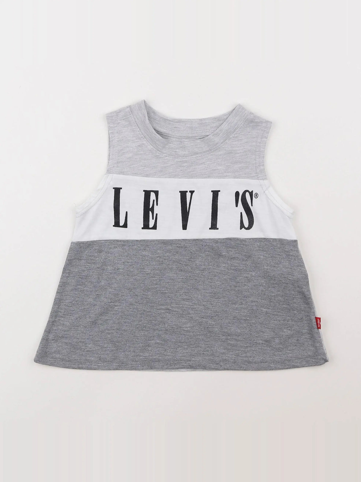 Levi's - tee-shirt blanc, gris - 4 ans