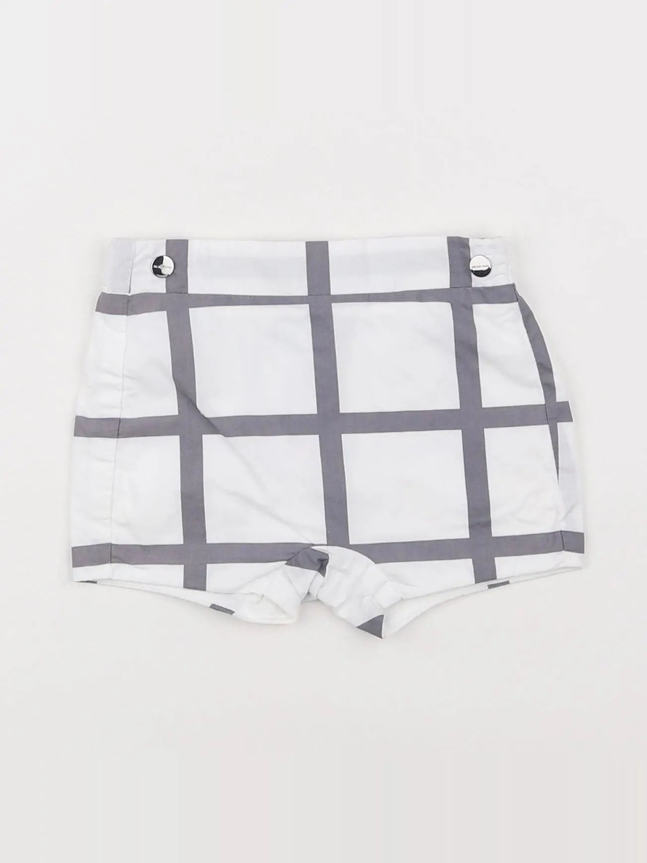 Jacadi - short blanc, gris - 3 mois