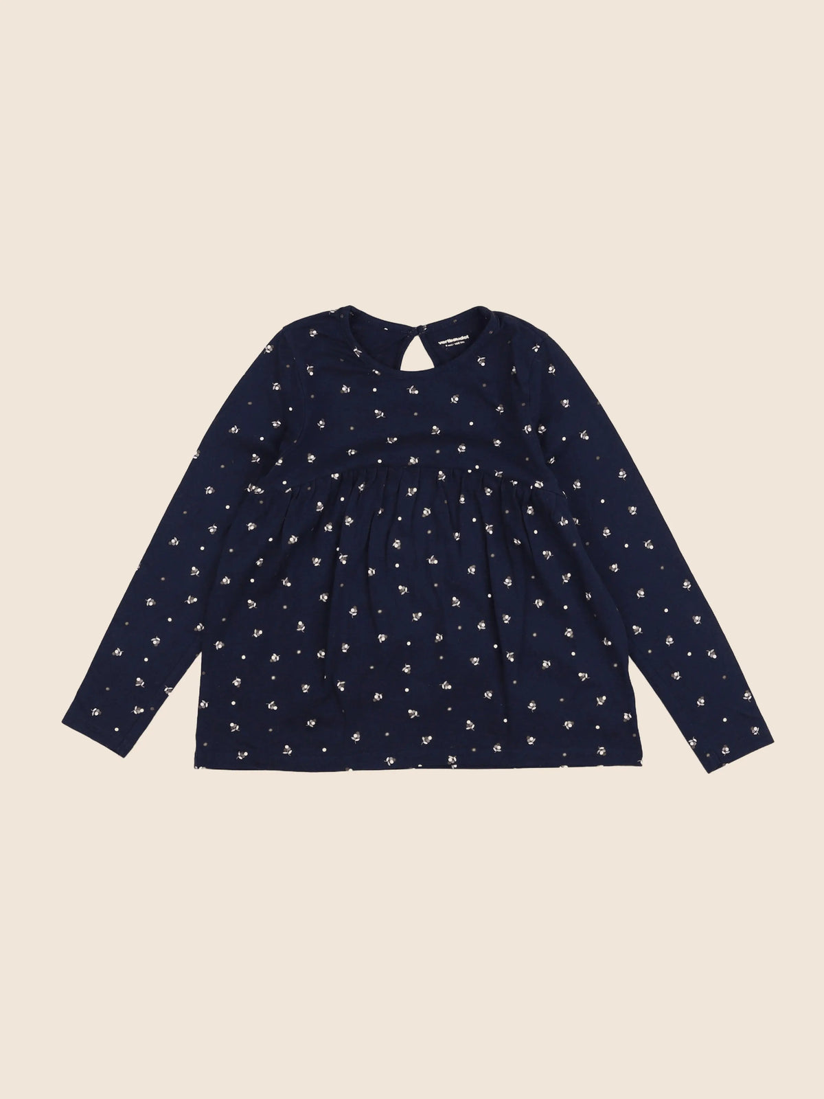 Vertbaudet - tee-shirt bleu - 8 ans