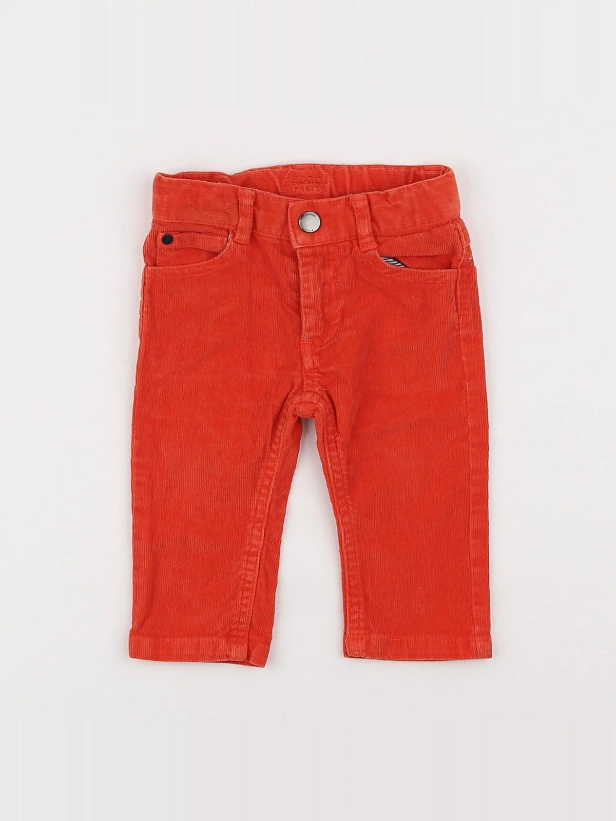Jacadi - pantalon rouge - 6 mois