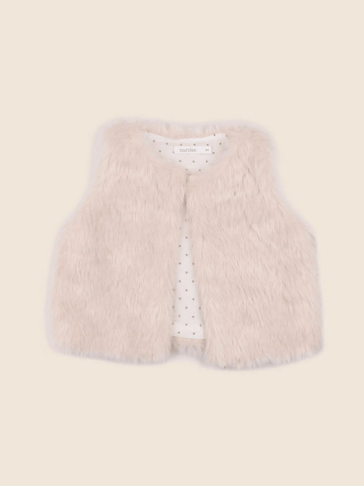Boutchou - gilet beige - 6 mois
