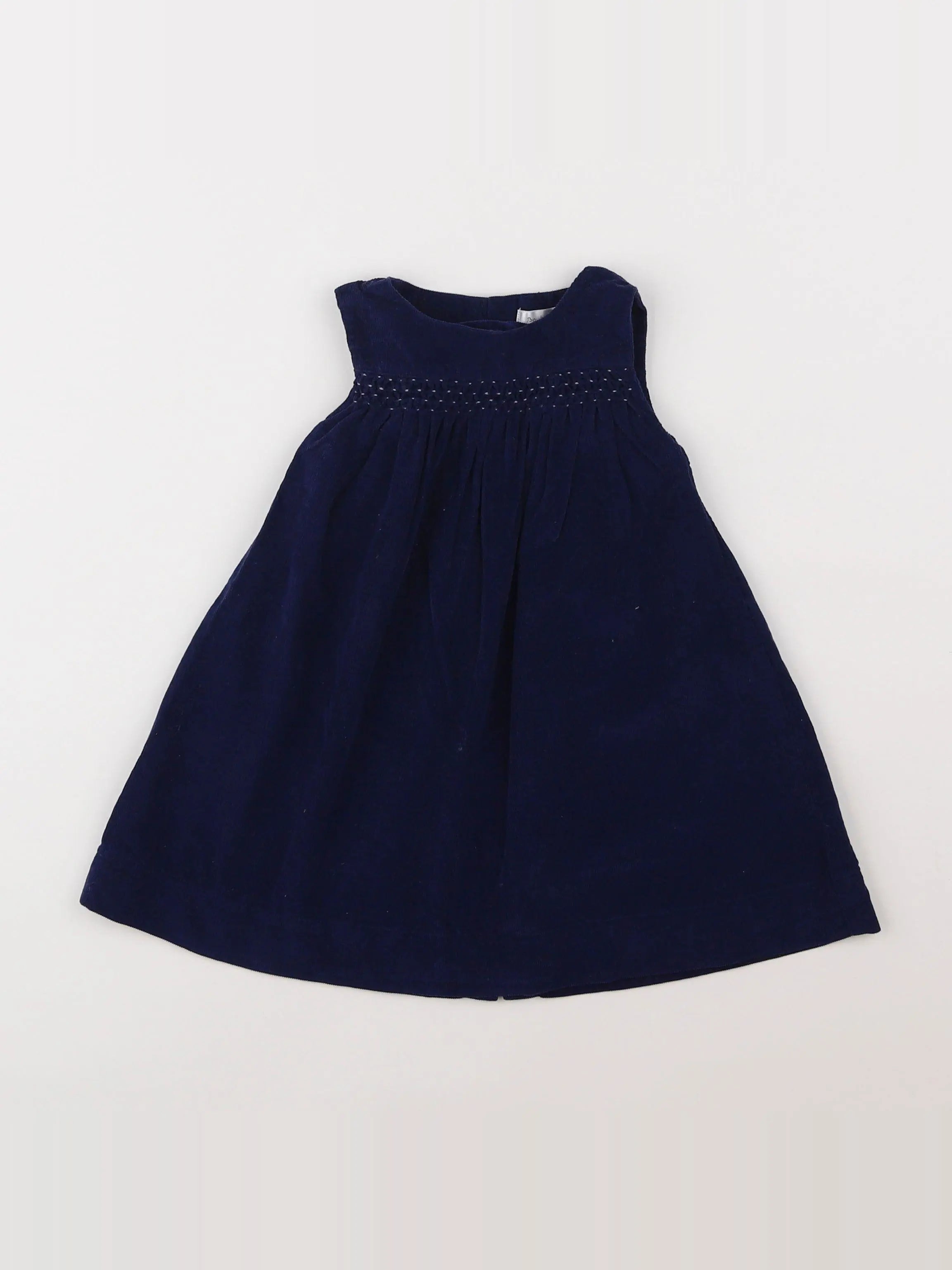 Boutchou - robe bleu - 12 mois
