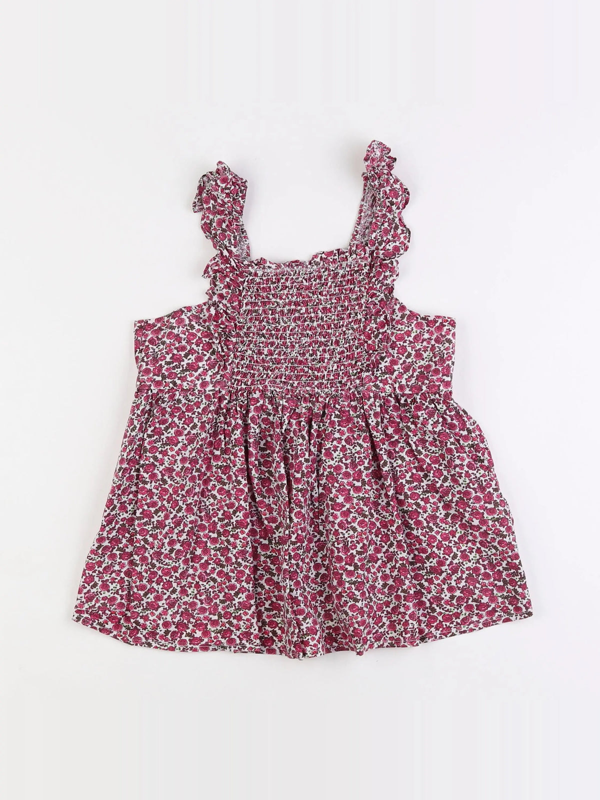 Vertbaudet - blouse rose, rouge - 10 ans