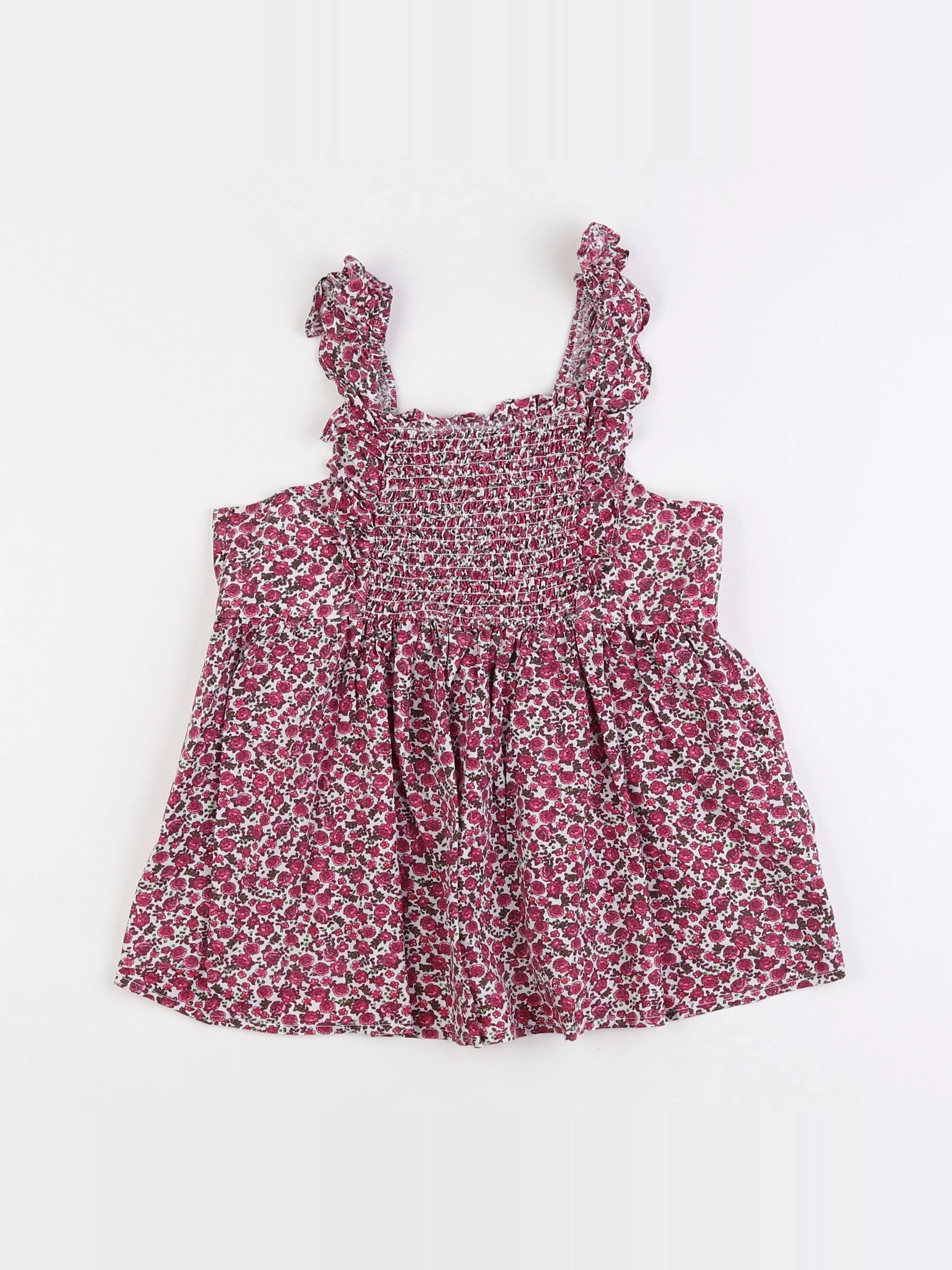 Vertbaudet - blouse rose, rouge - 10 ans