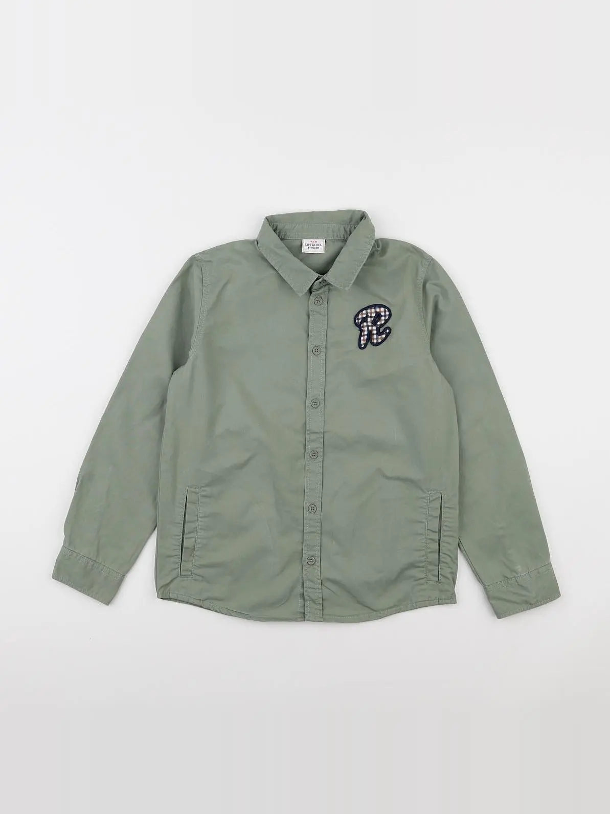 Tape à l'oeil - chemise vert - 8 ans