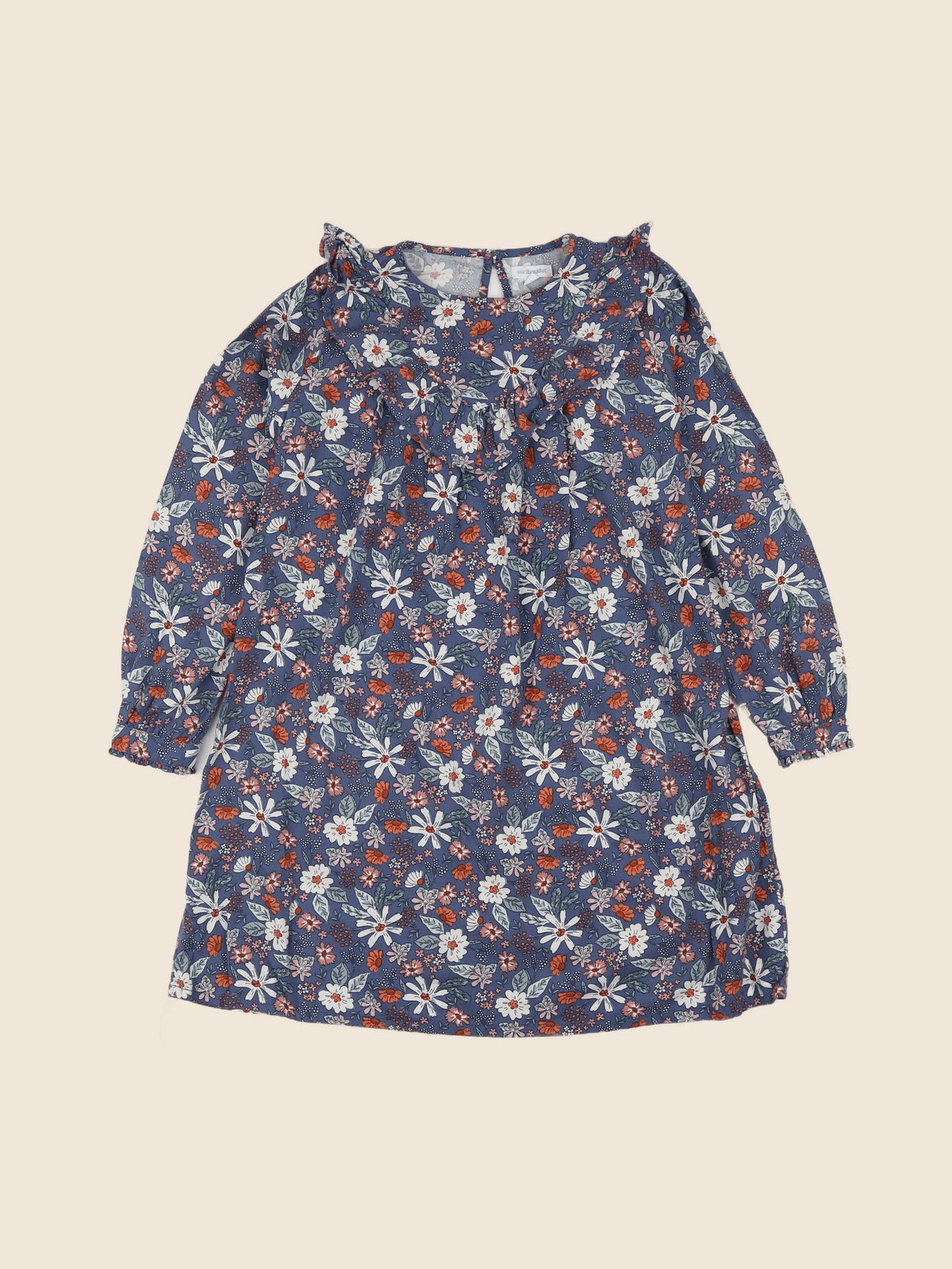 Vertbaudet - robe multicolore - 9 ans