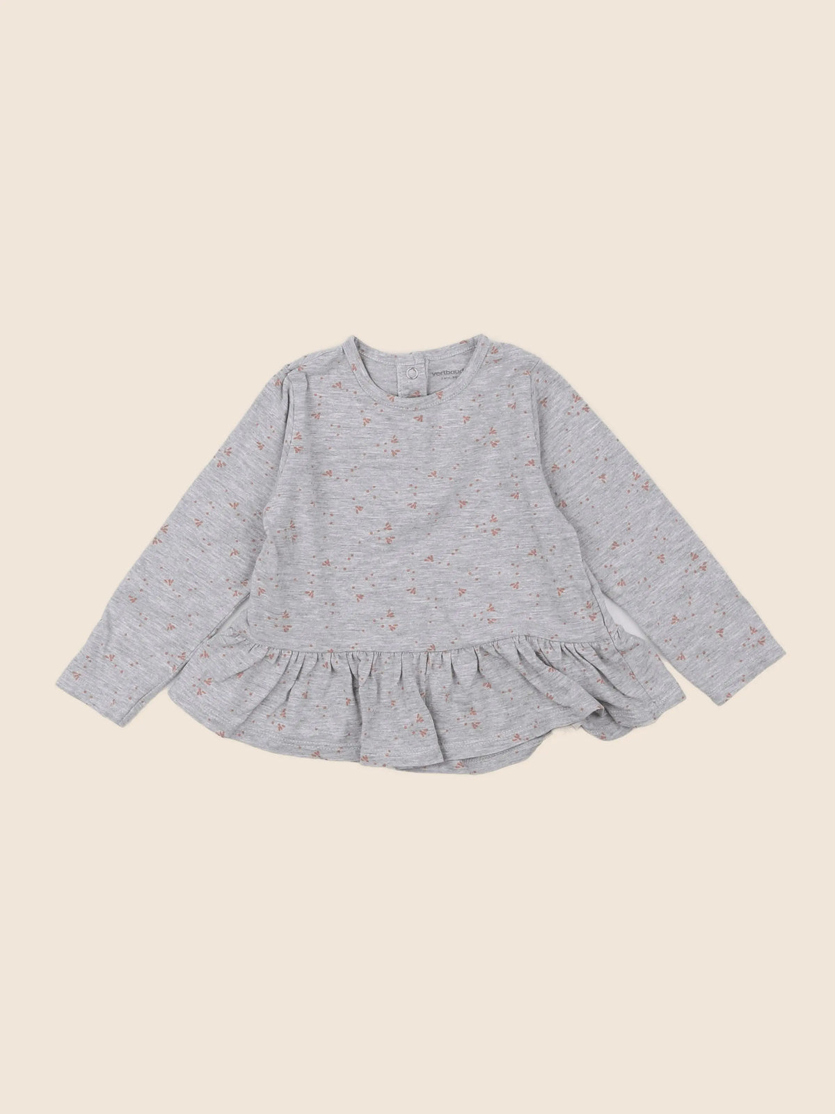Vertbaudet - tee-shirt gris - 2 ans