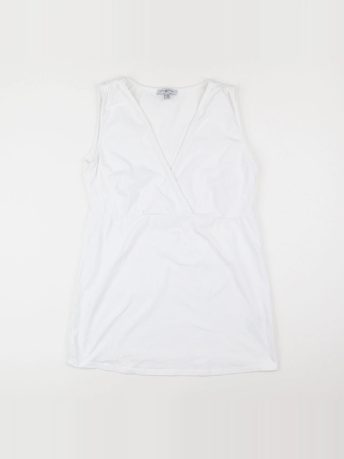 Envie de fraise - débardeur grossesse blanc - 44 à 46