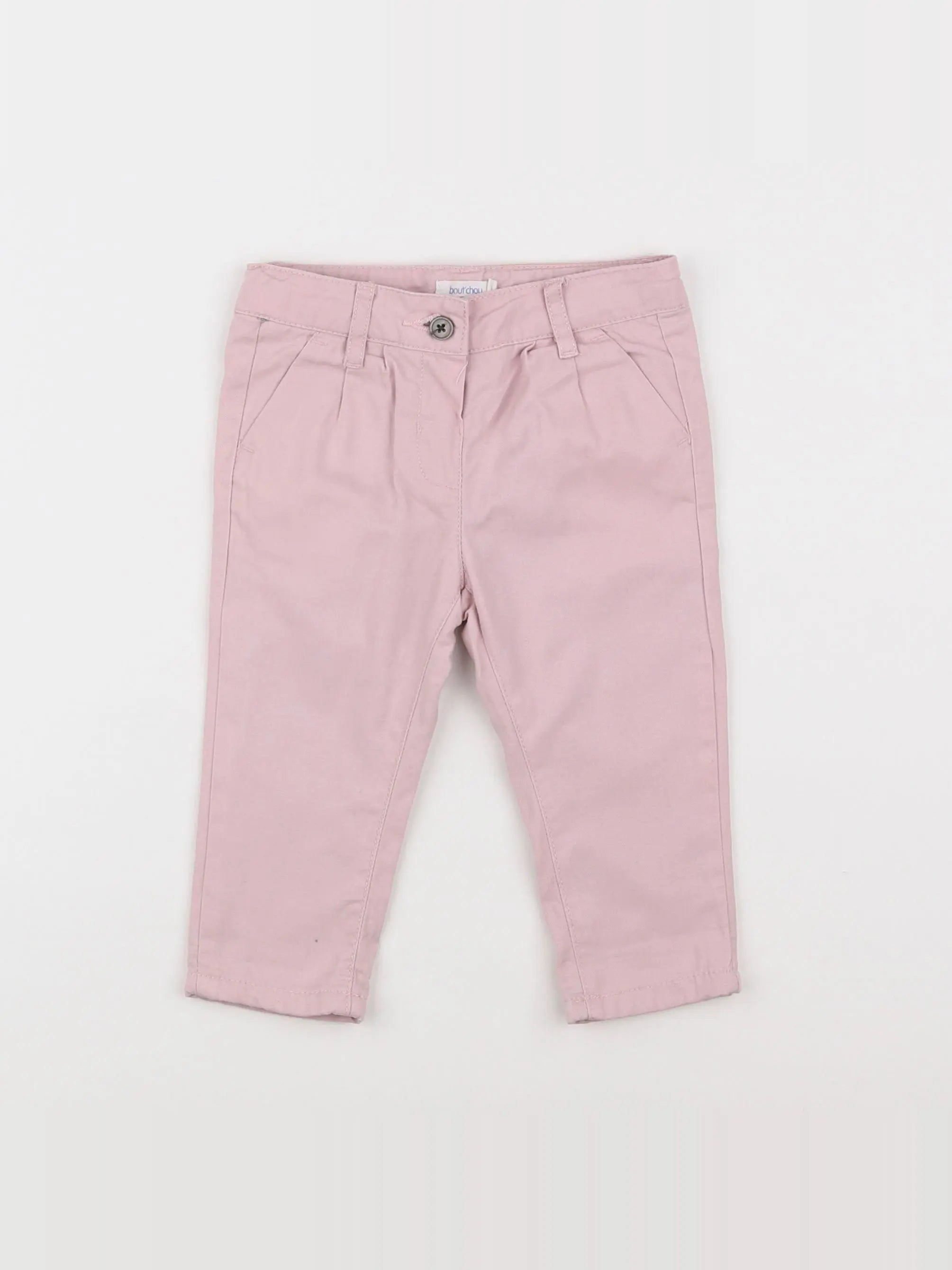 Boutchou - pantalon rose - 9 mois