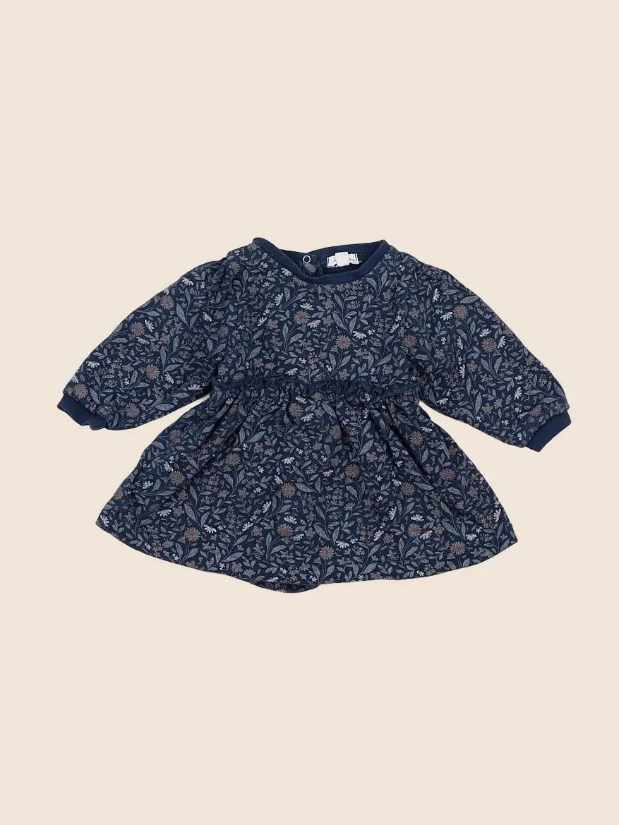 Vertbaudet - robe bleu - 6 mois