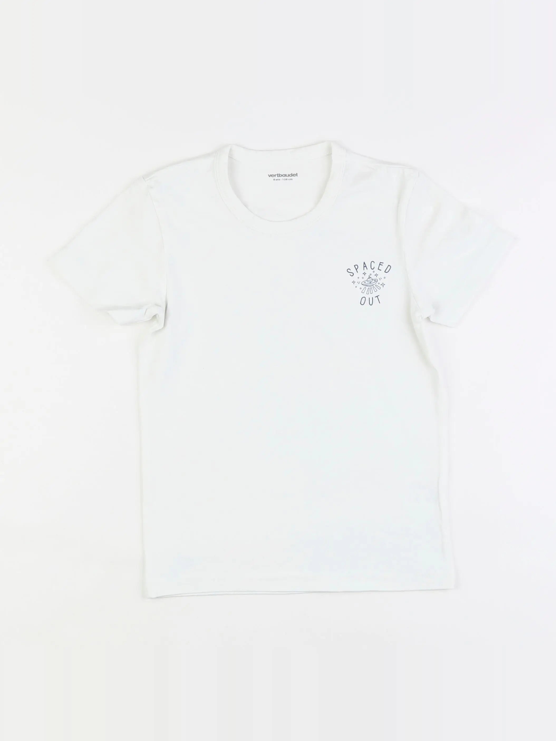 Vertbaudet - maillot de corps blanc - 8 ans