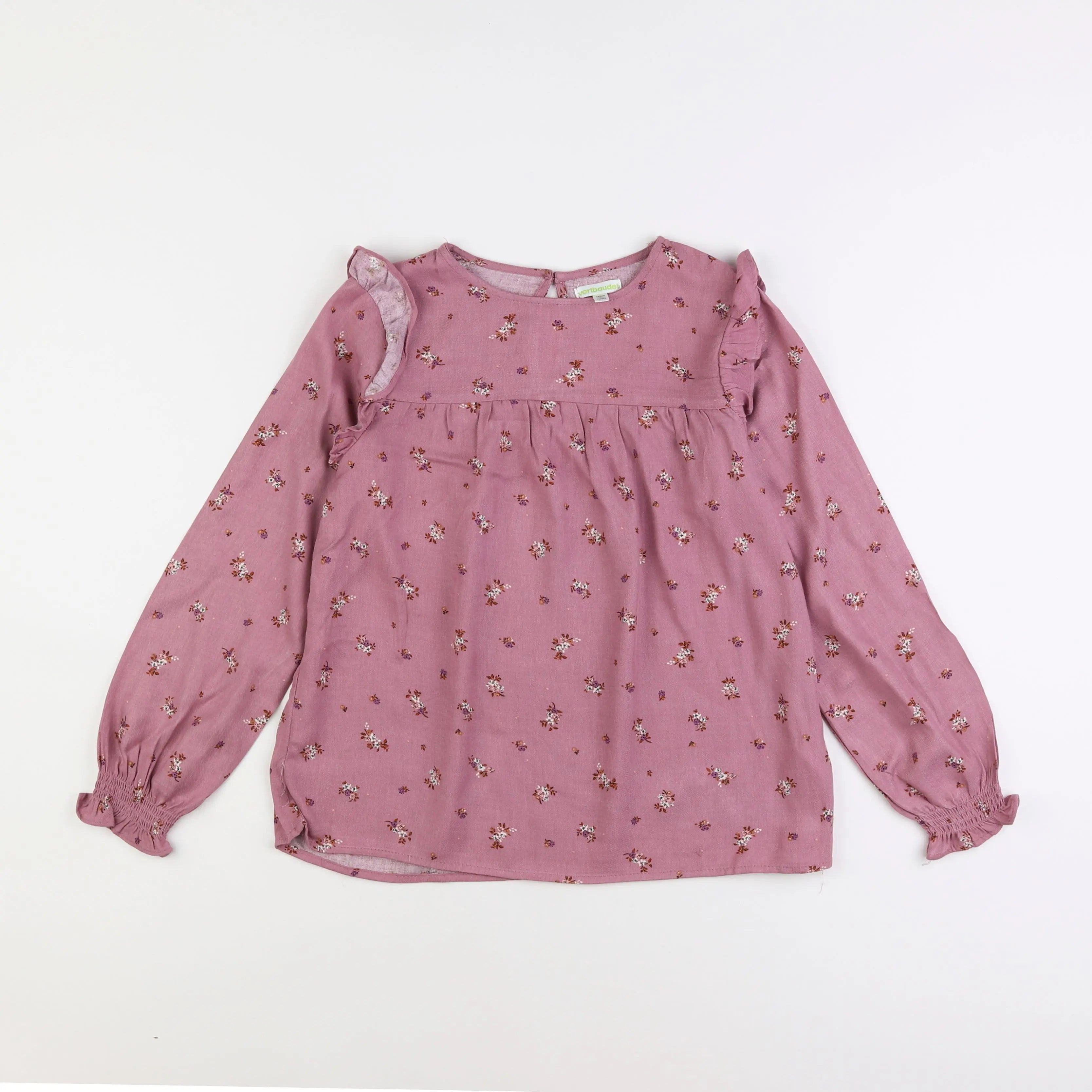 Vertbaudet - blouse rose - 10 ans
