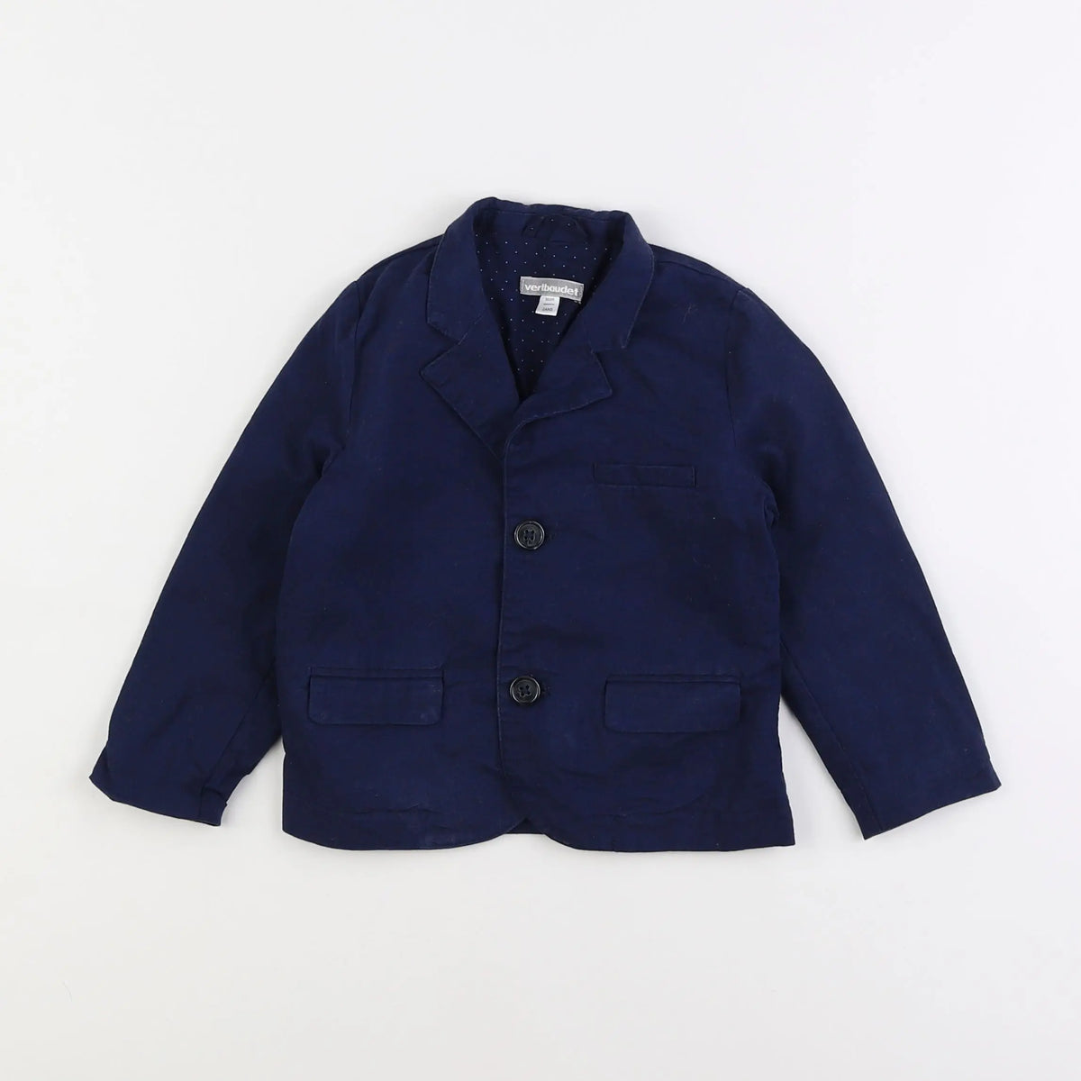 Vertbaudet - veste bleu - 2 ans