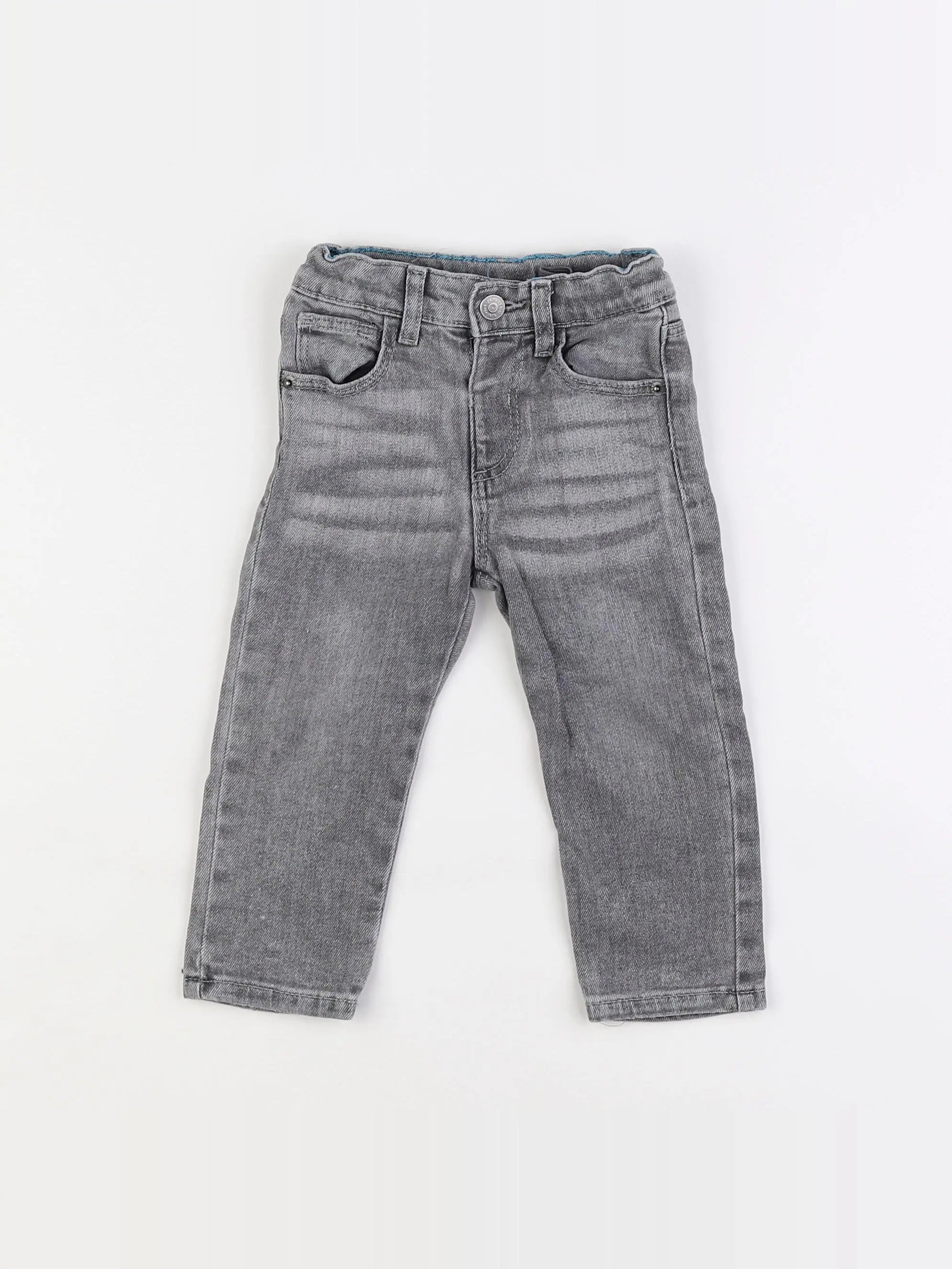 Zara - jean gris - 12/18 mois