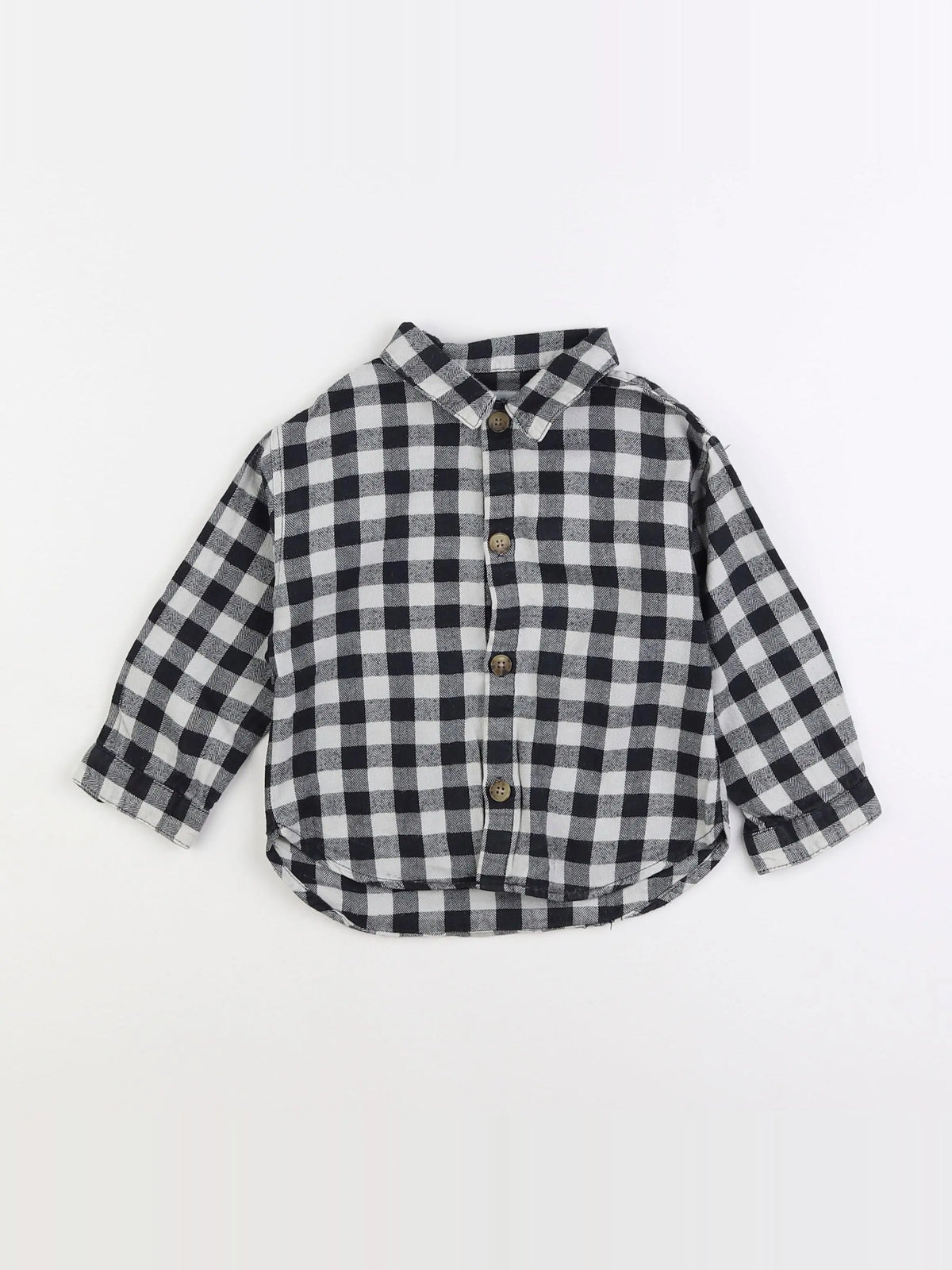 Zara - chemise noir - 2 ans