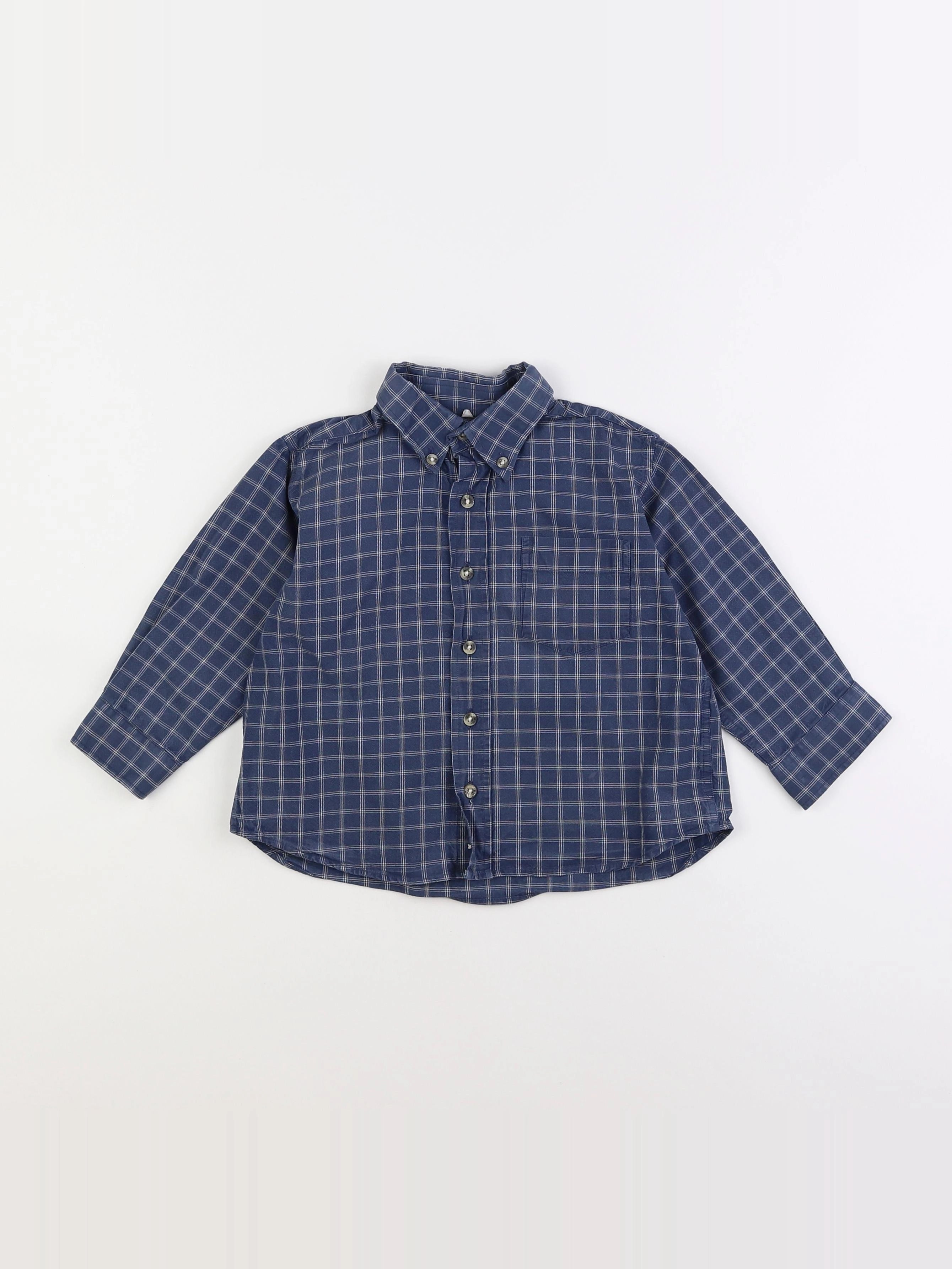 Cyrillus - chemise bleu - 2 ans