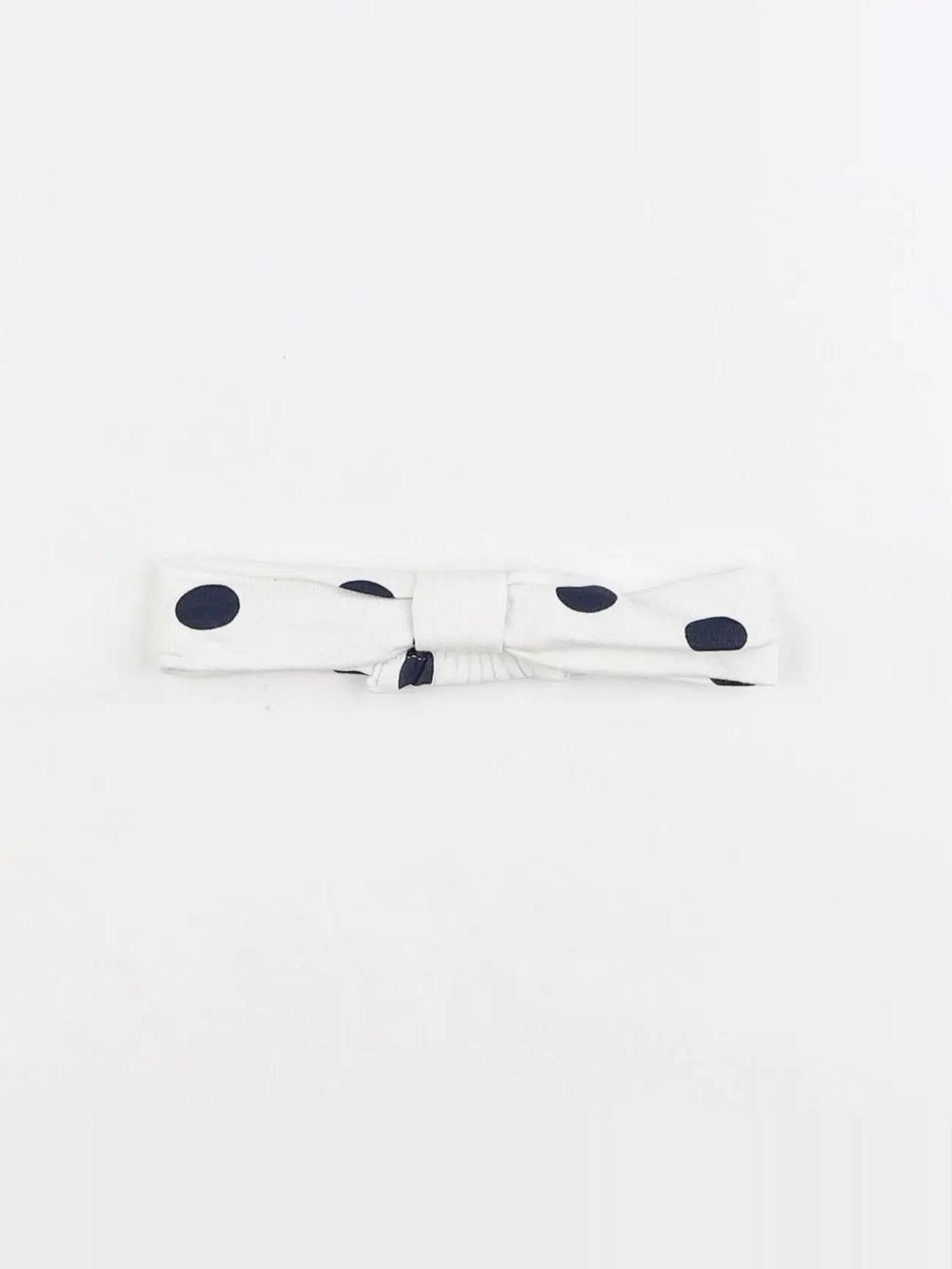 Vertbaudet - bandeau blanc, noir - 2 ans