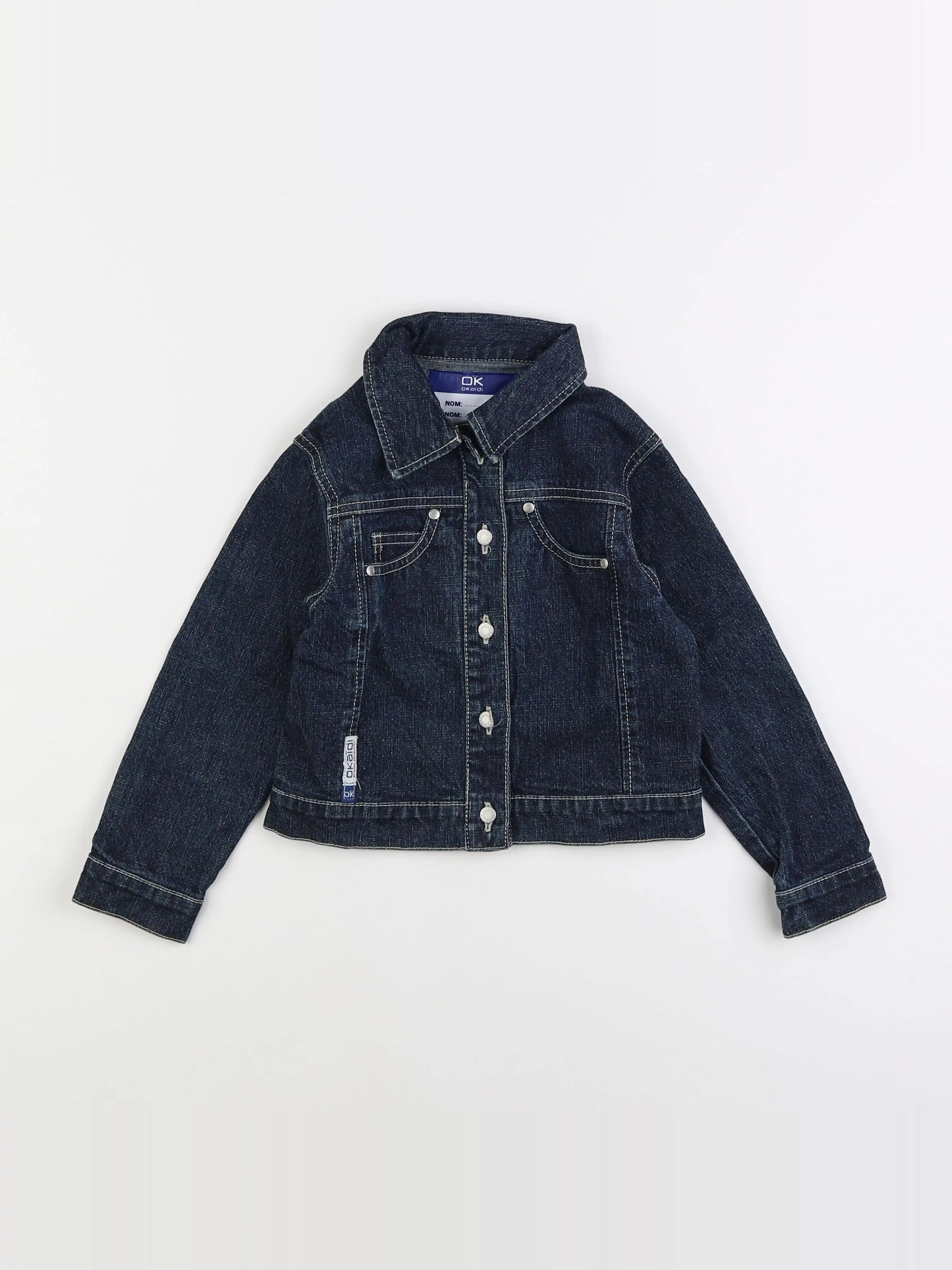 Okaidi - veste bleu - 4 ans