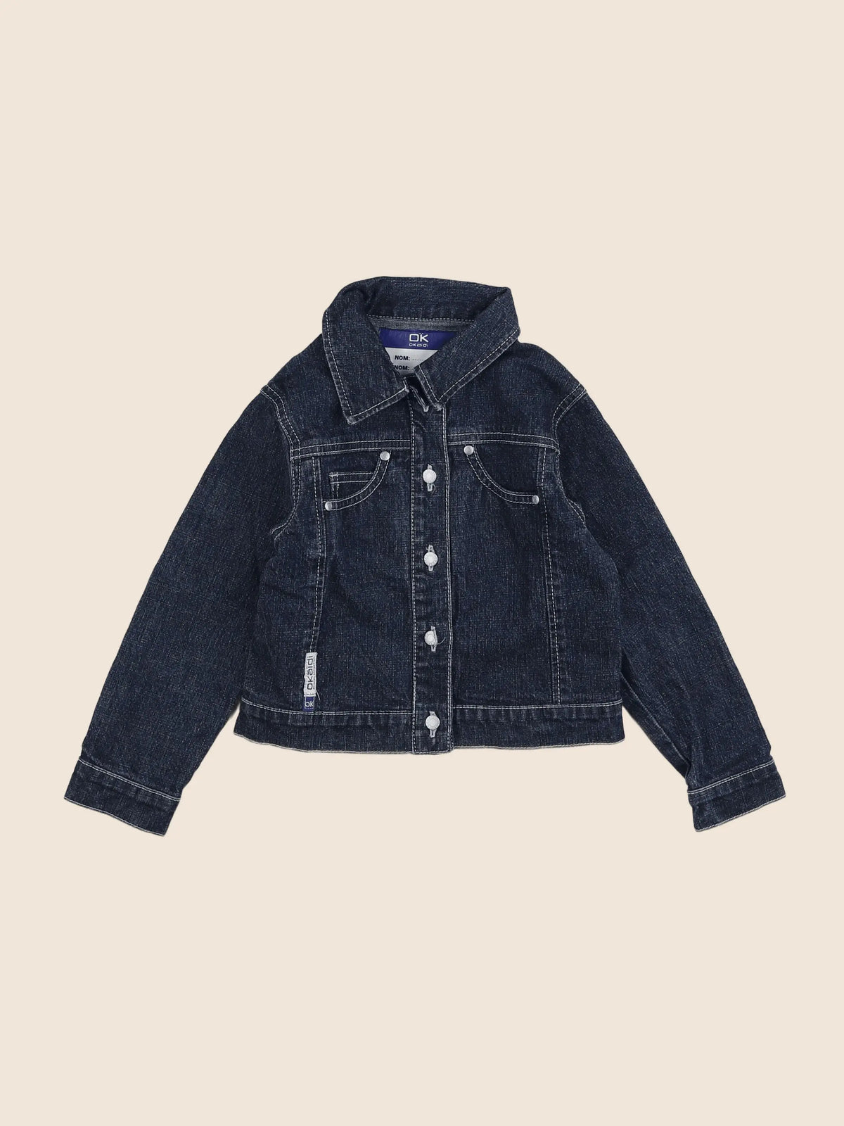 Okaidi - veste bleu - 4 ans