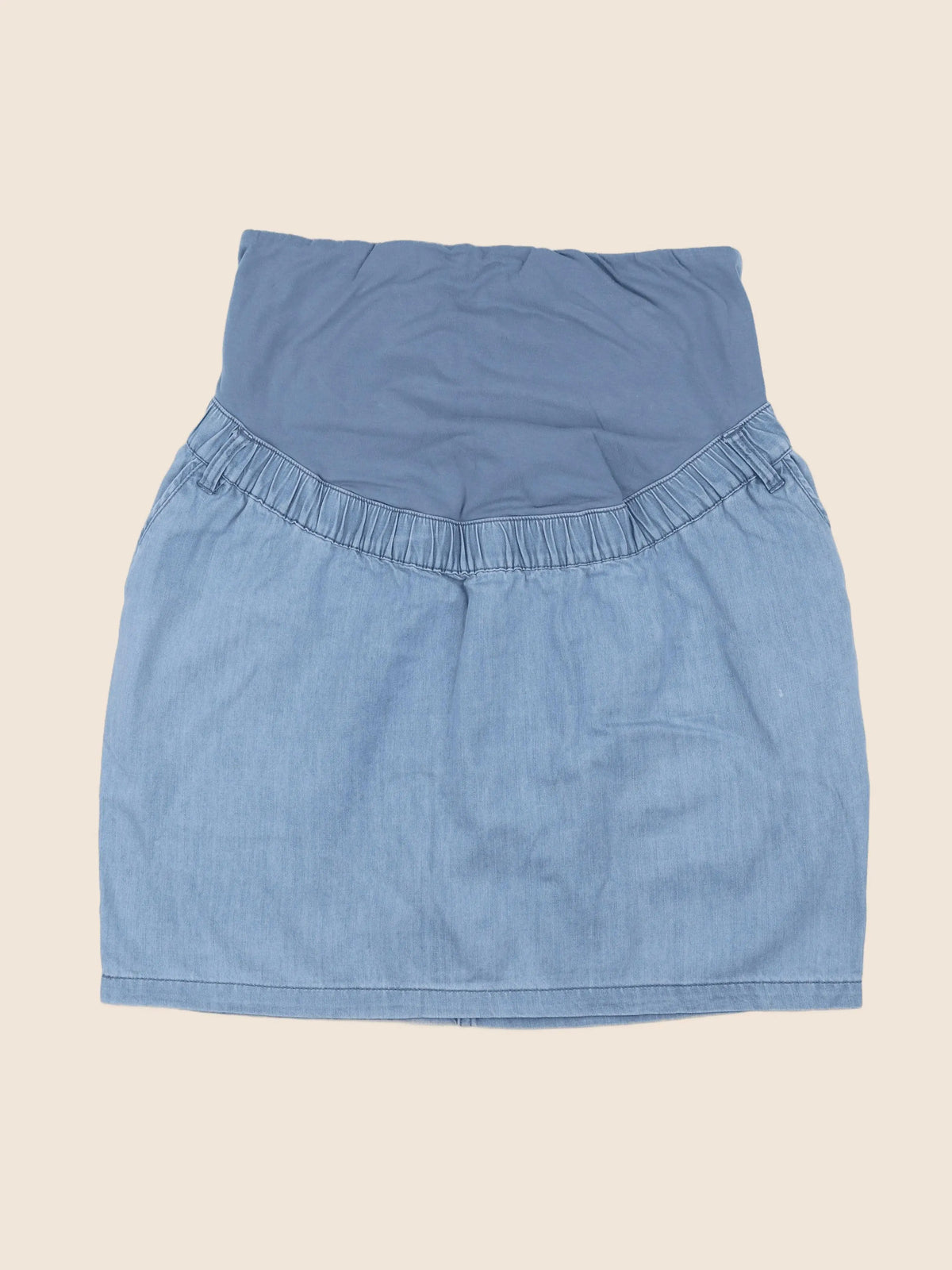 Vertbaudet - jupe grossesse bleu - 42