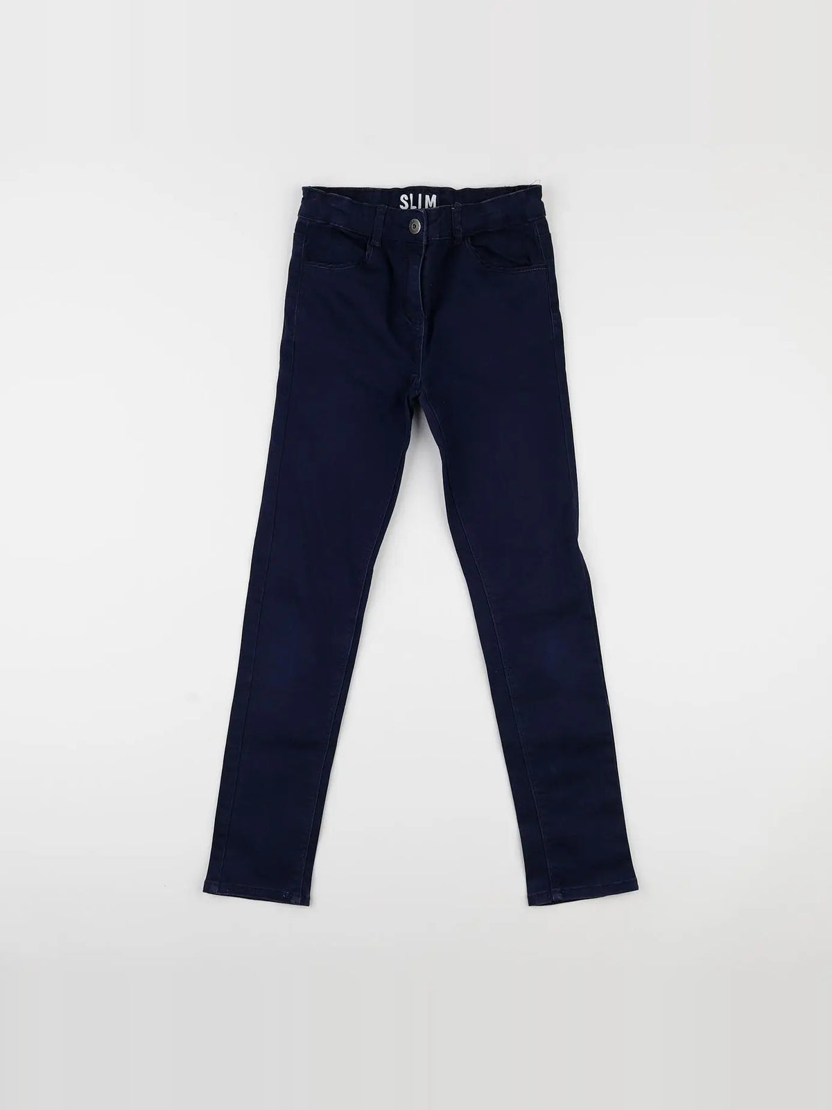 Vertbaudet - pantalon bleu - 10 ans