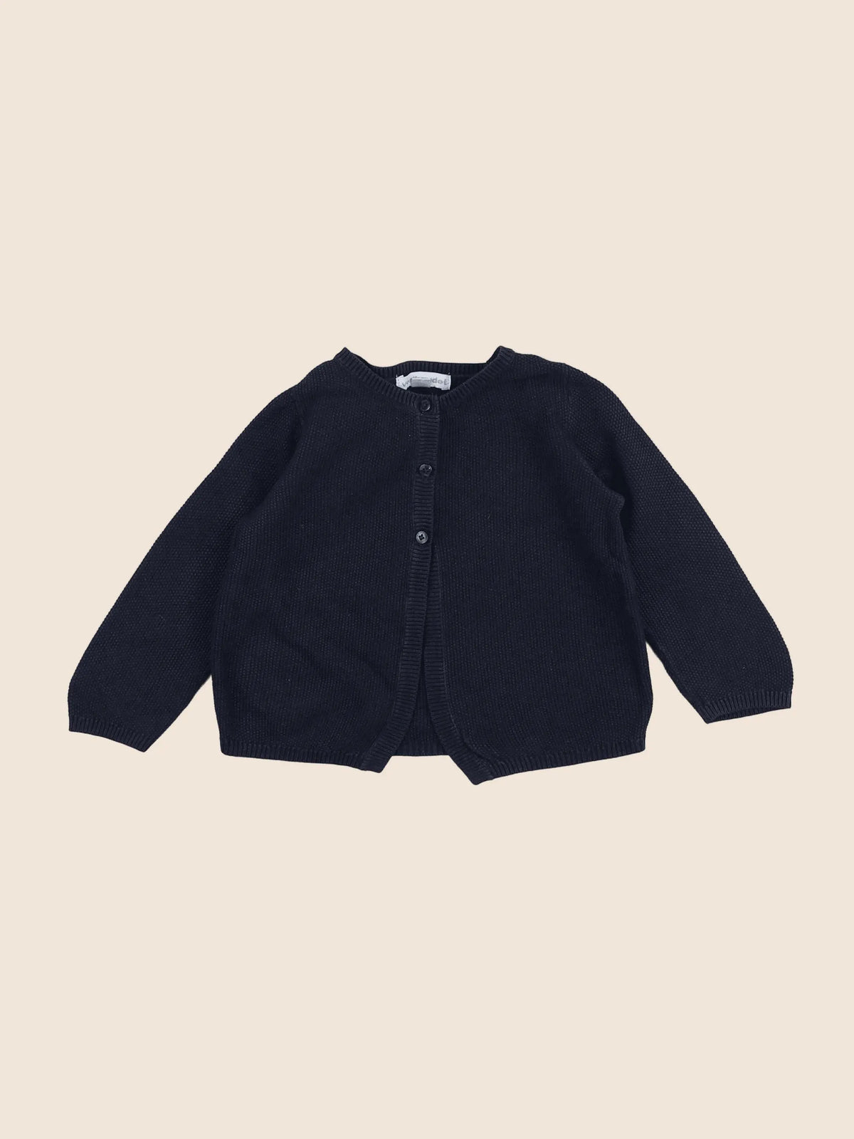 Vertbaudet - gilet bleu - 6 mois