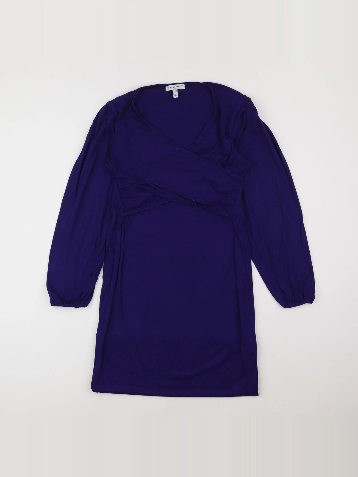 Envie de fraise - robe grossesse violet - 40 à 42
