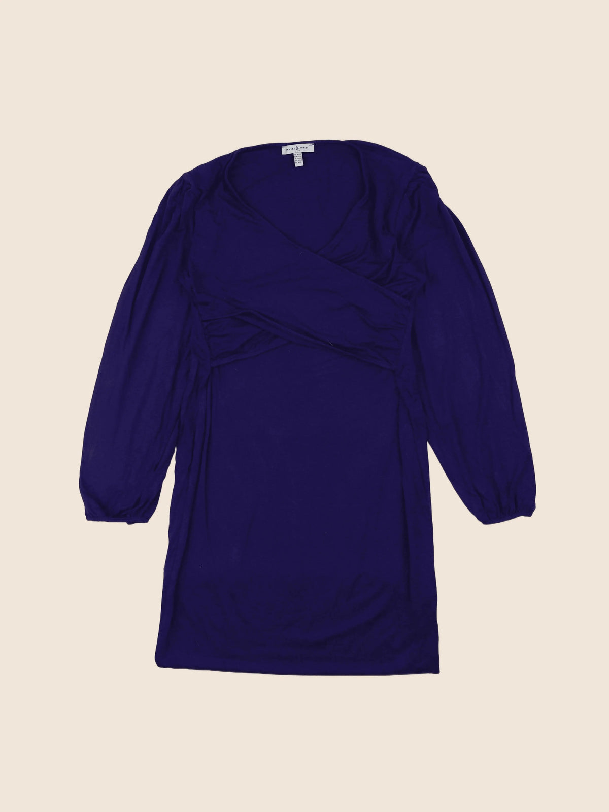 Envie de fraise - robe grossesse violet - 40 à 42