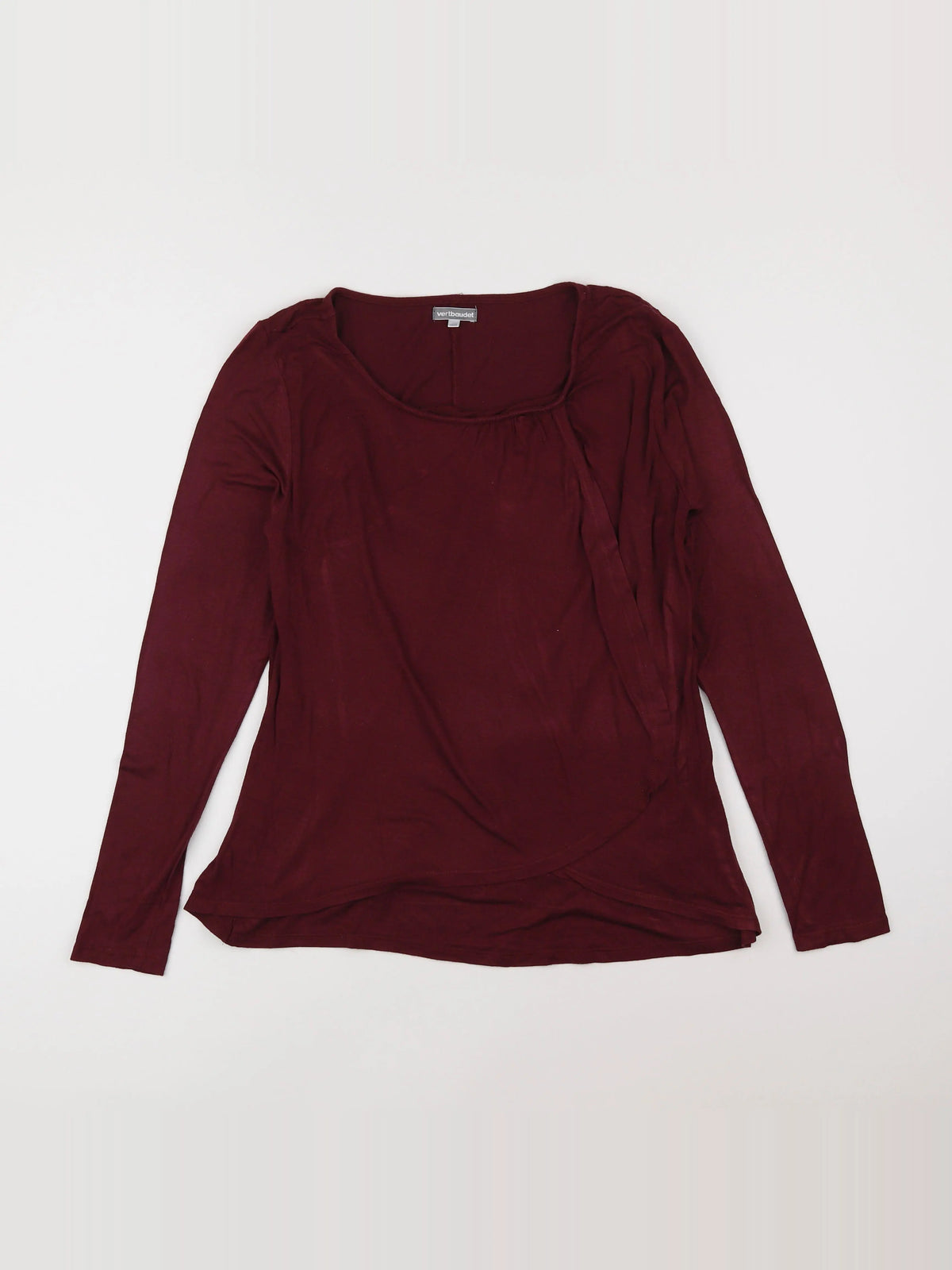 Vertbaudet - tee-shirt grossesse rouge - 38 à 40