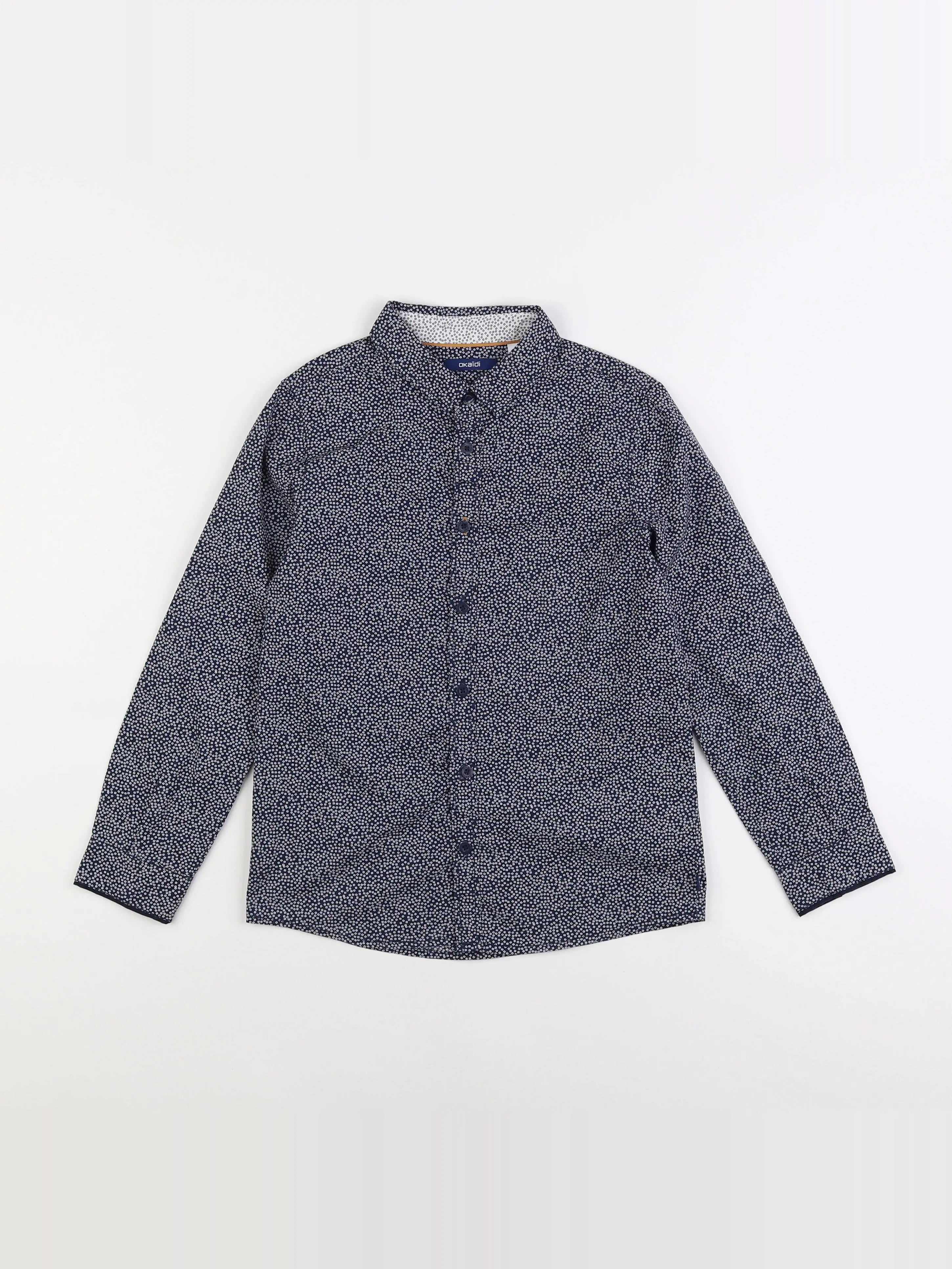 Okaidi - chemise bleu - 8 ans