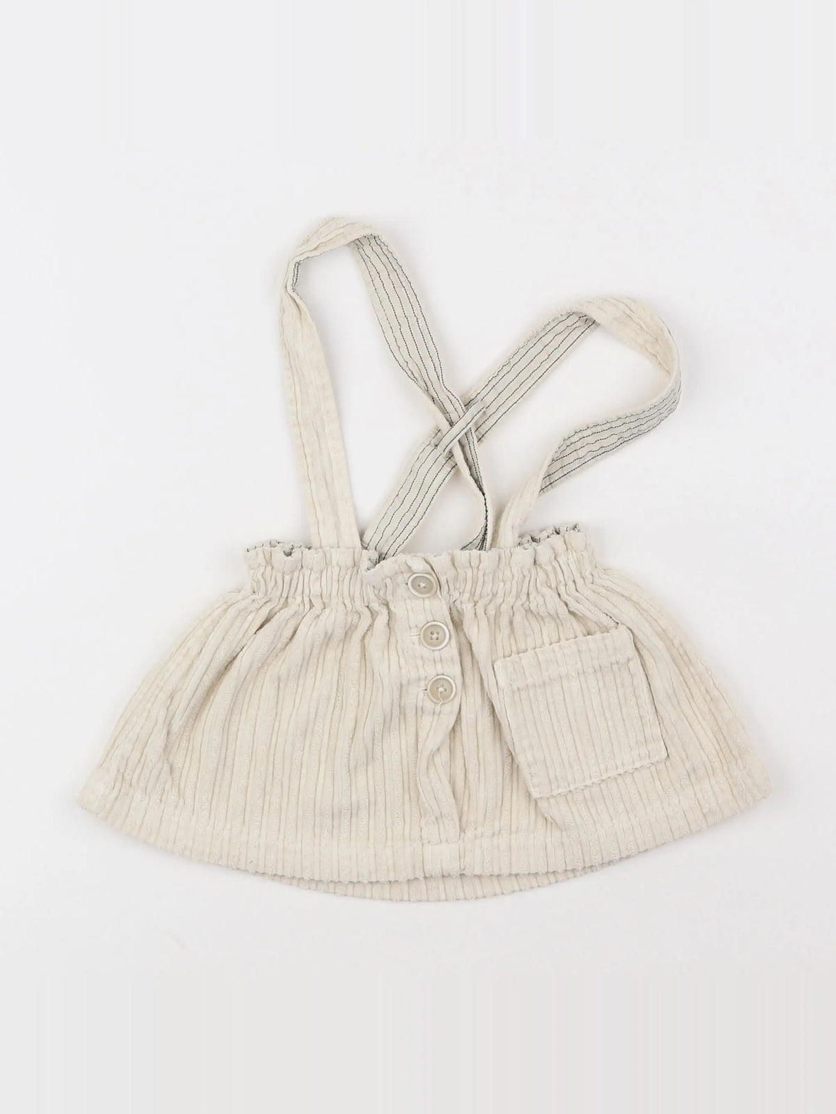 Zara - jupe beige - 12/18 mois