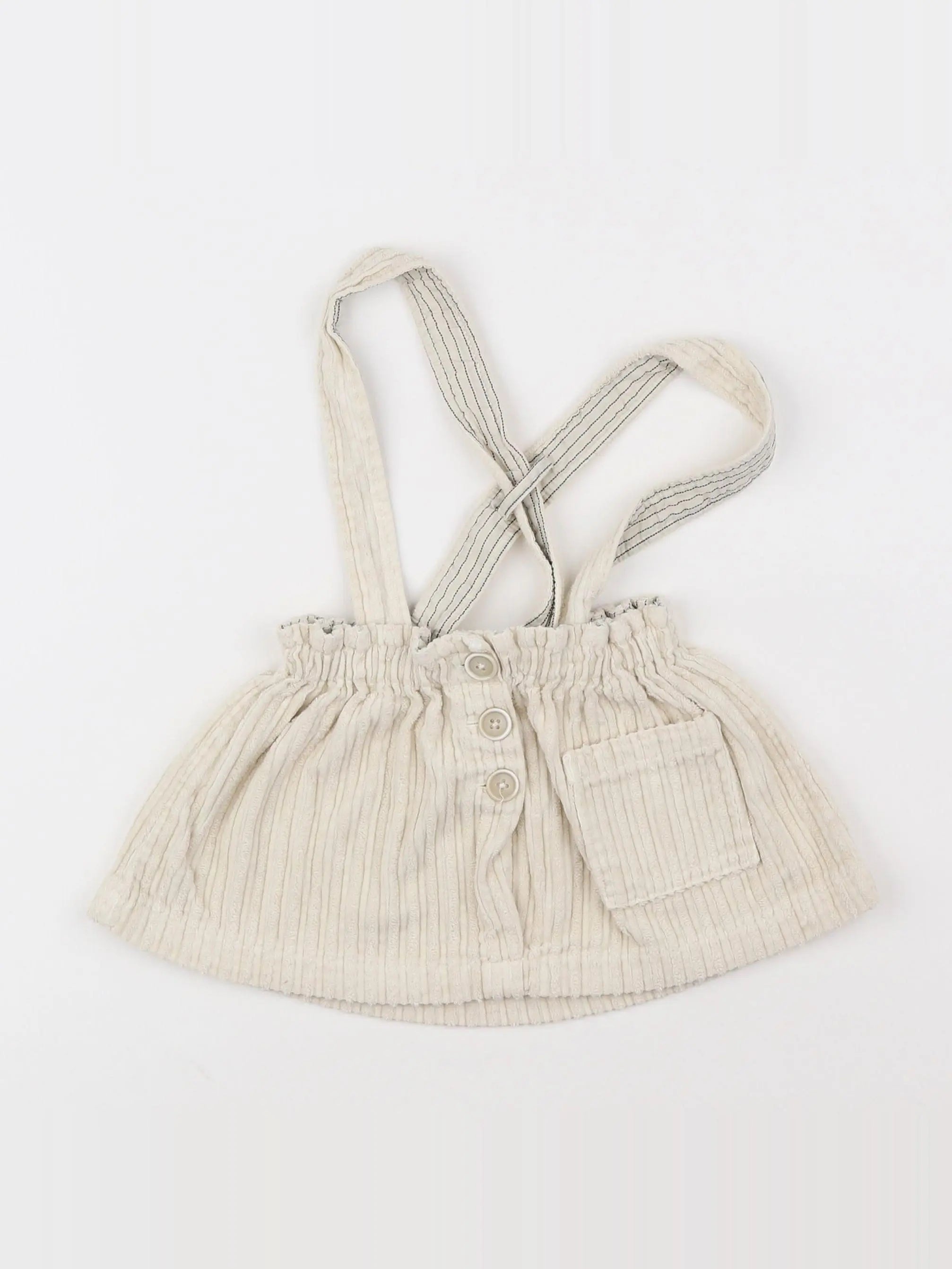 Zara - jupe beige - 12/18 mois