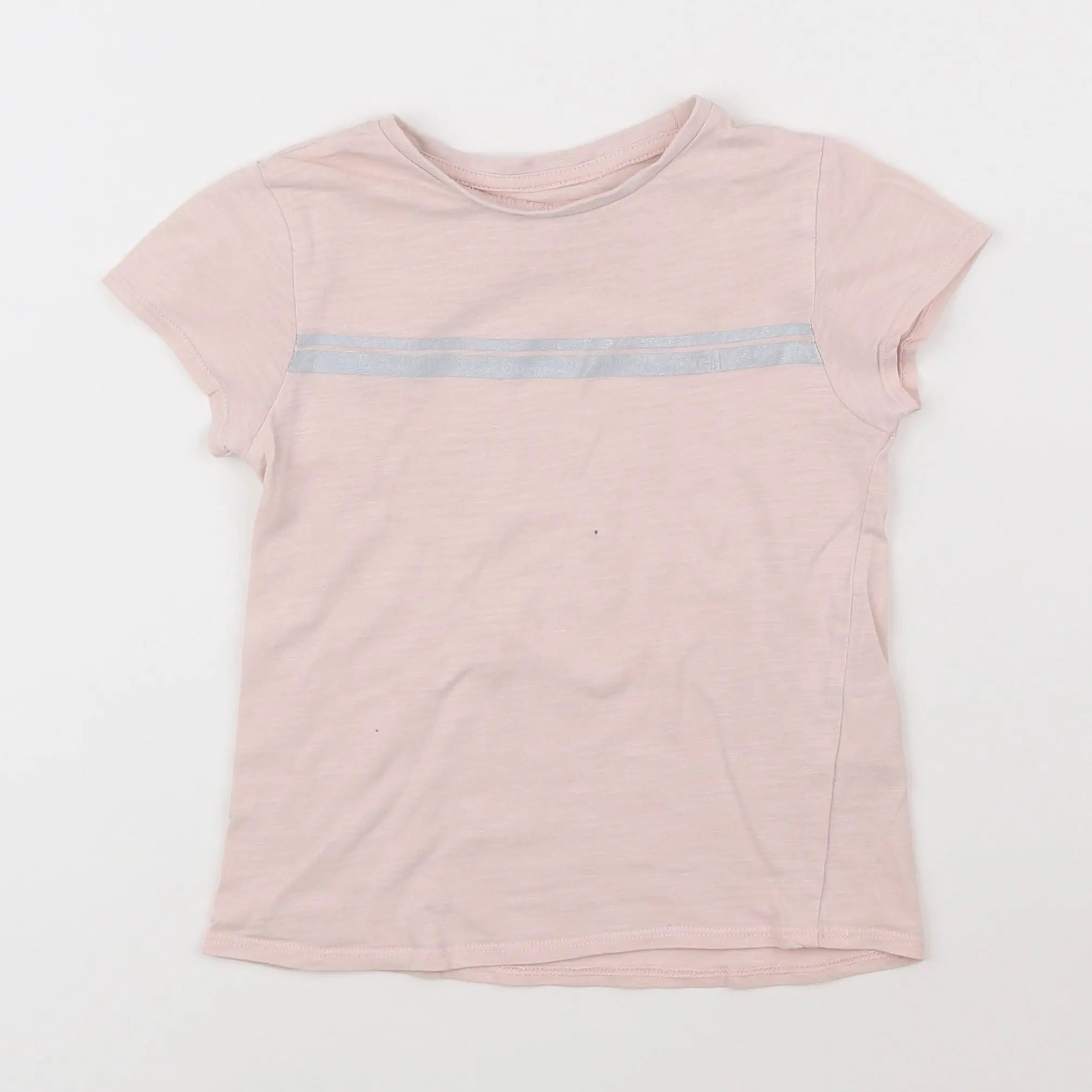 Vertbaudet - tee-shirt rose - 6 ans