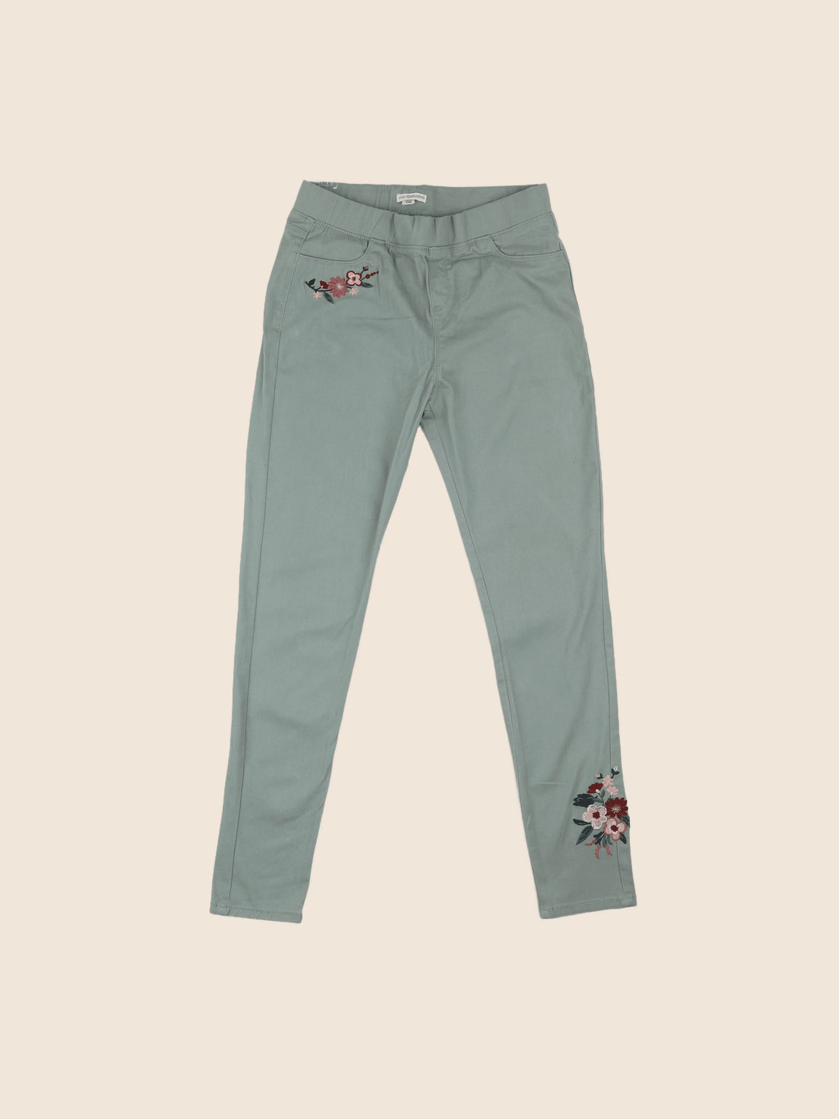 Vertbaudet - jegging vert - 12 ans