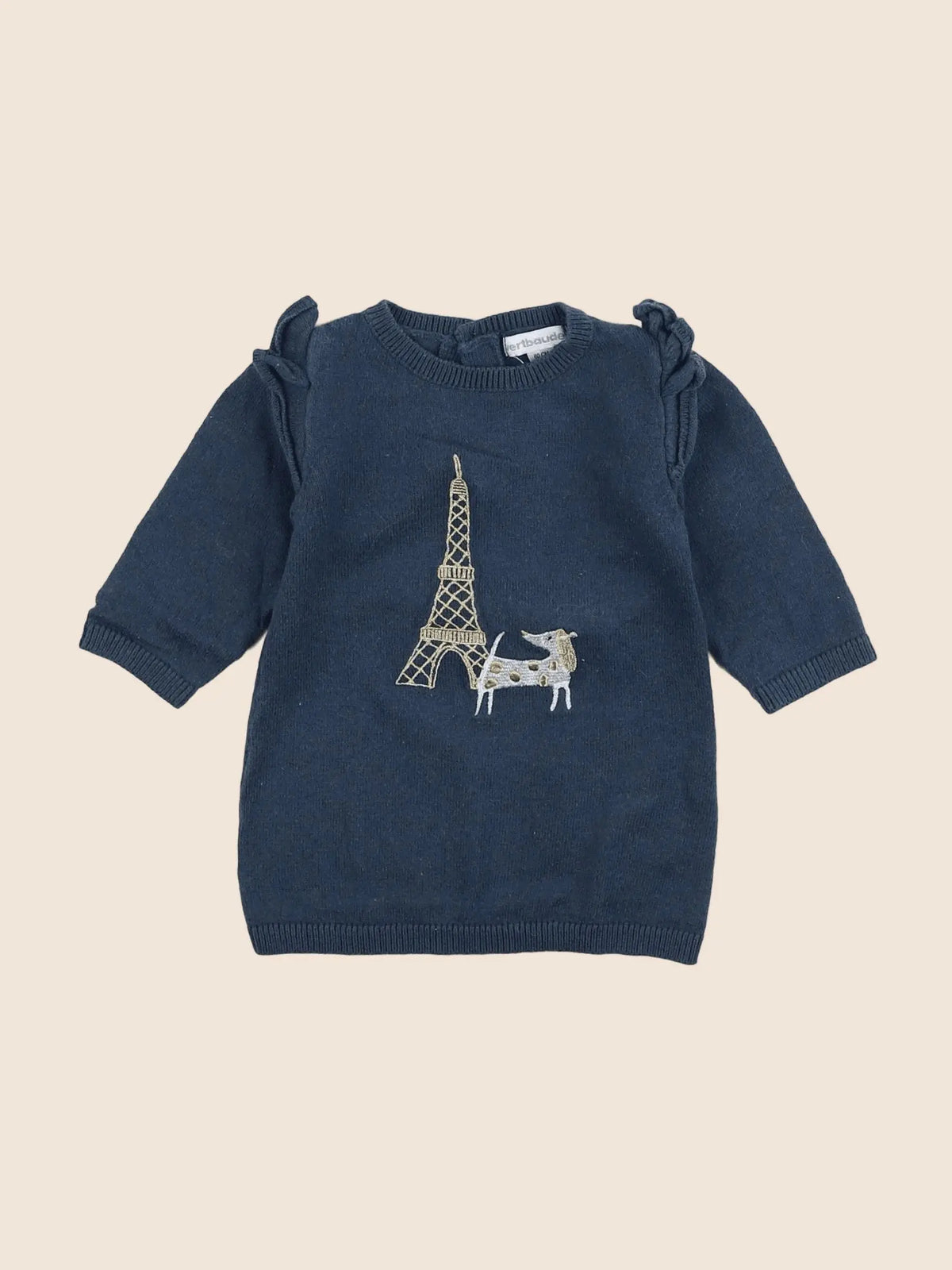 Vertbaudet - robe bleu - 3 mois